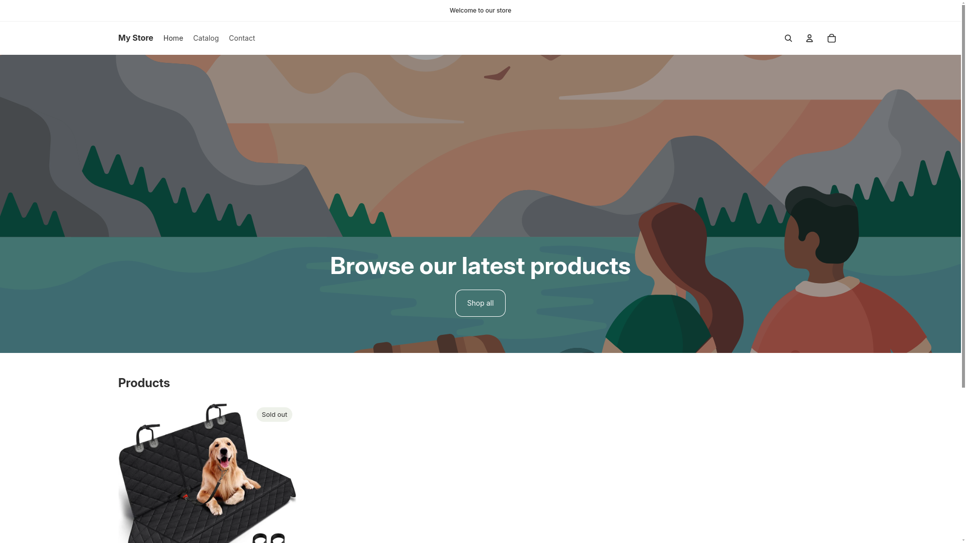 website screenshot of https://gearspottech.store/