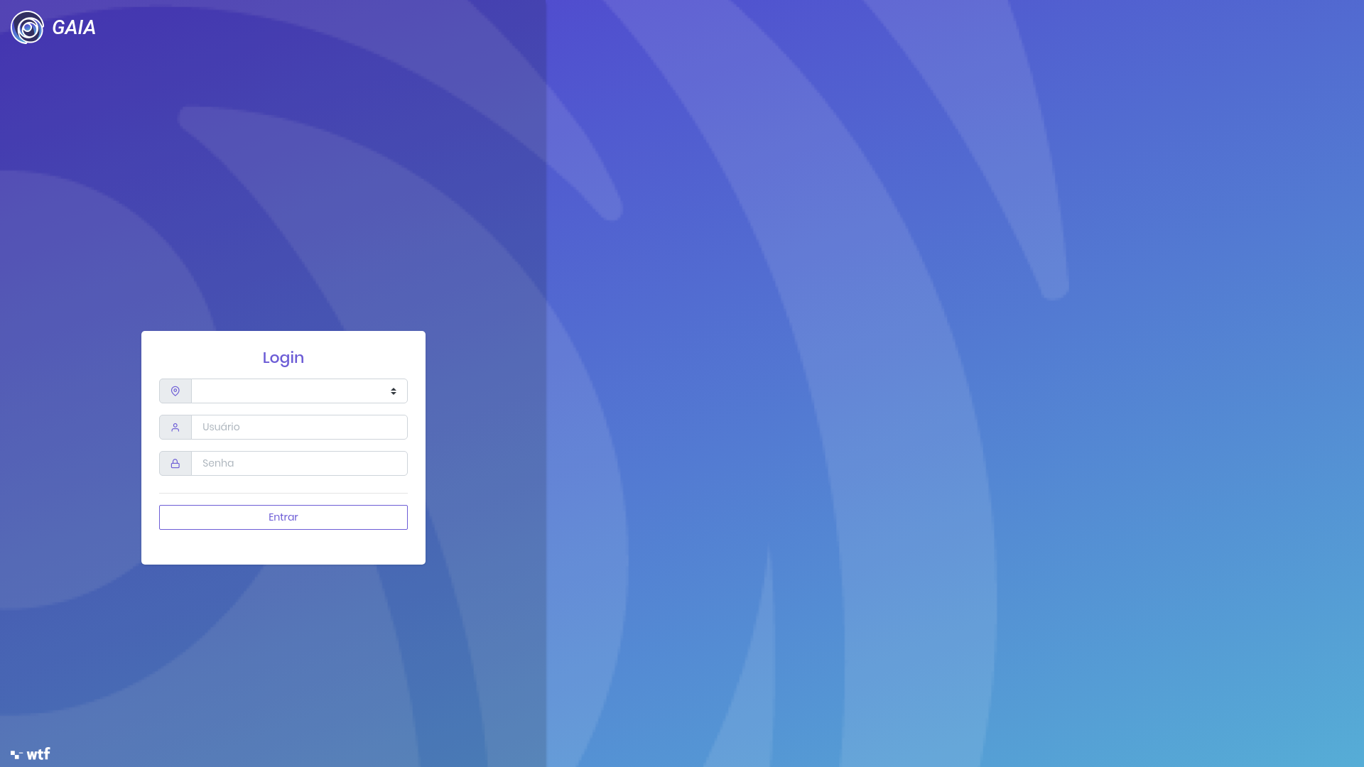 website screenshot of https://gaia-sup-app-prod.pages.dev/