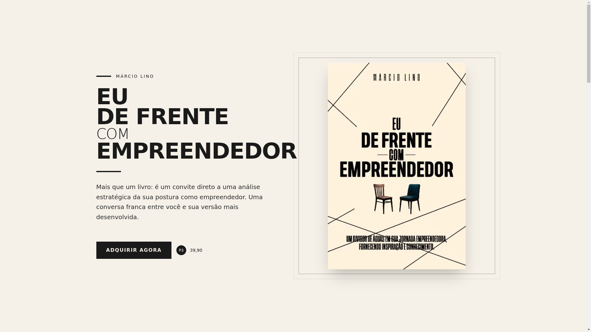 website screenshot of https://marciolinosilva.com.br/