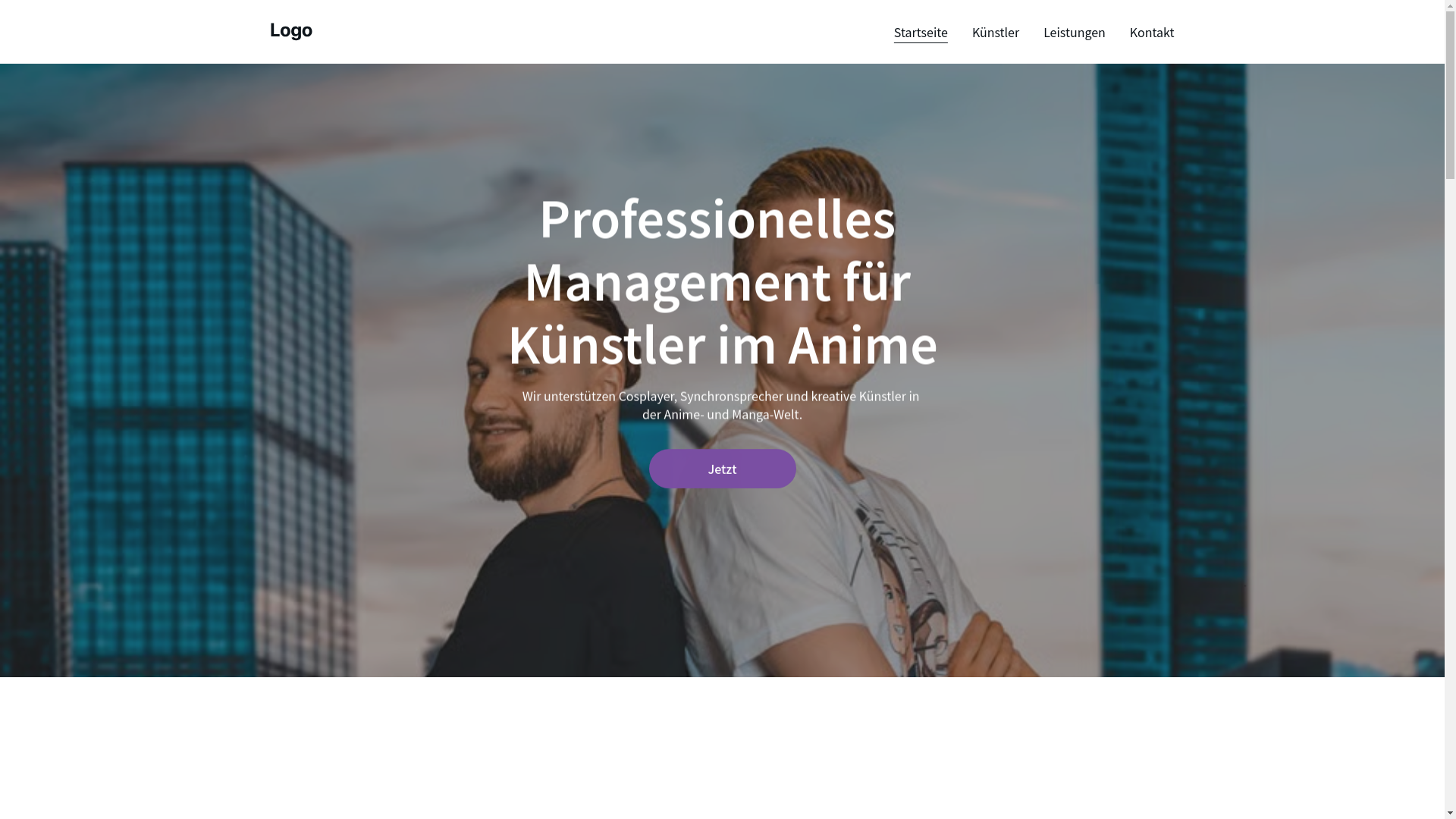 website screenshot of https://alchemistsmanagement.de/