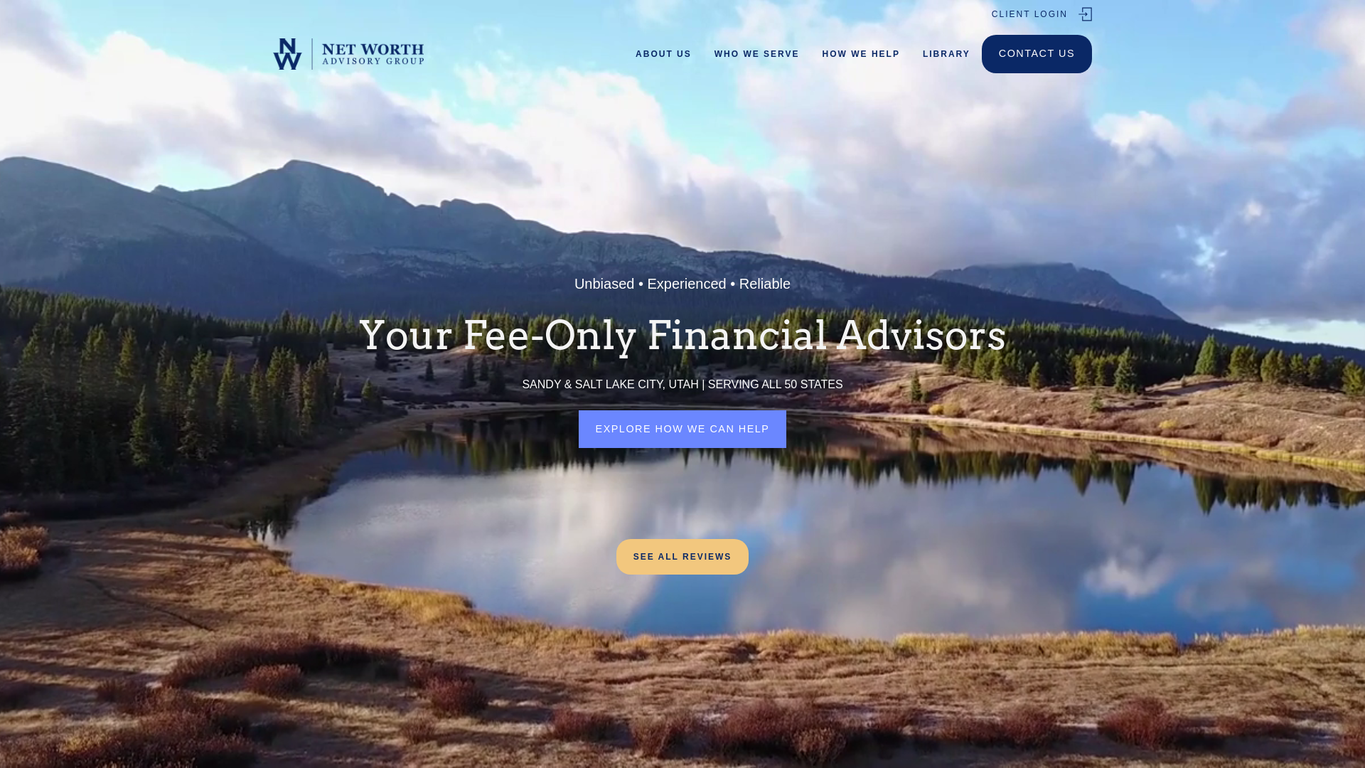 website screenshot of https://networthadvisorygroup.net/