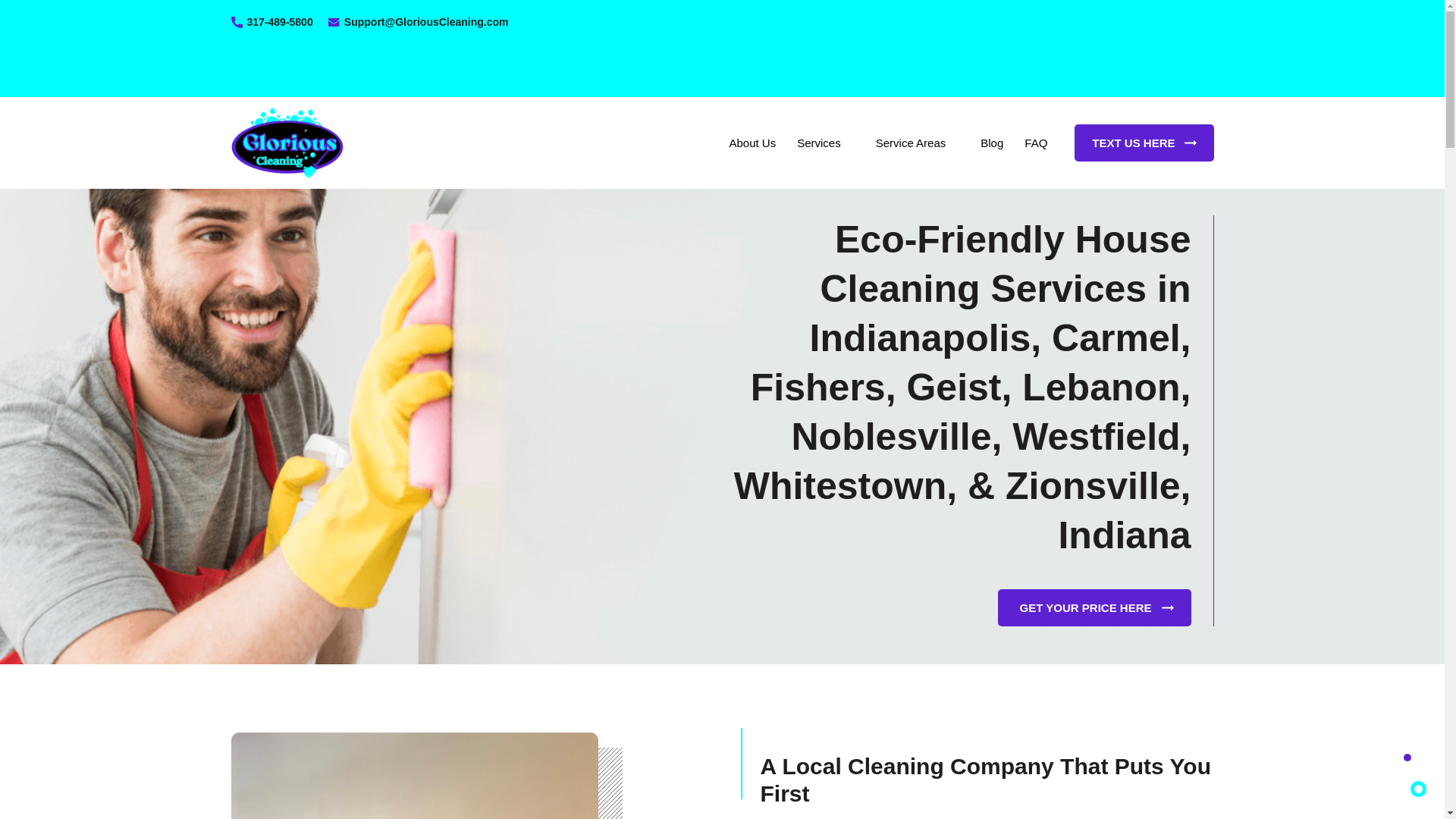 website screenshot of https://gloriouscleaningoffices.com/