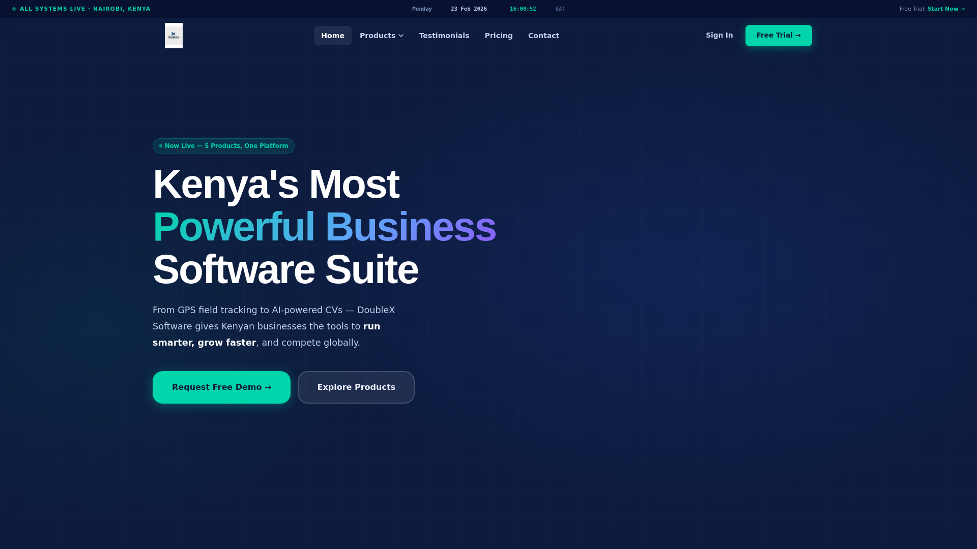 website screenshot of https://doublexsoftware.pages.dev/