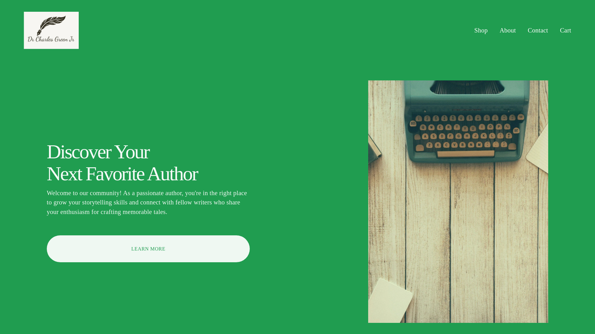 website screenshot of https://drcharlesgreenjr.com/