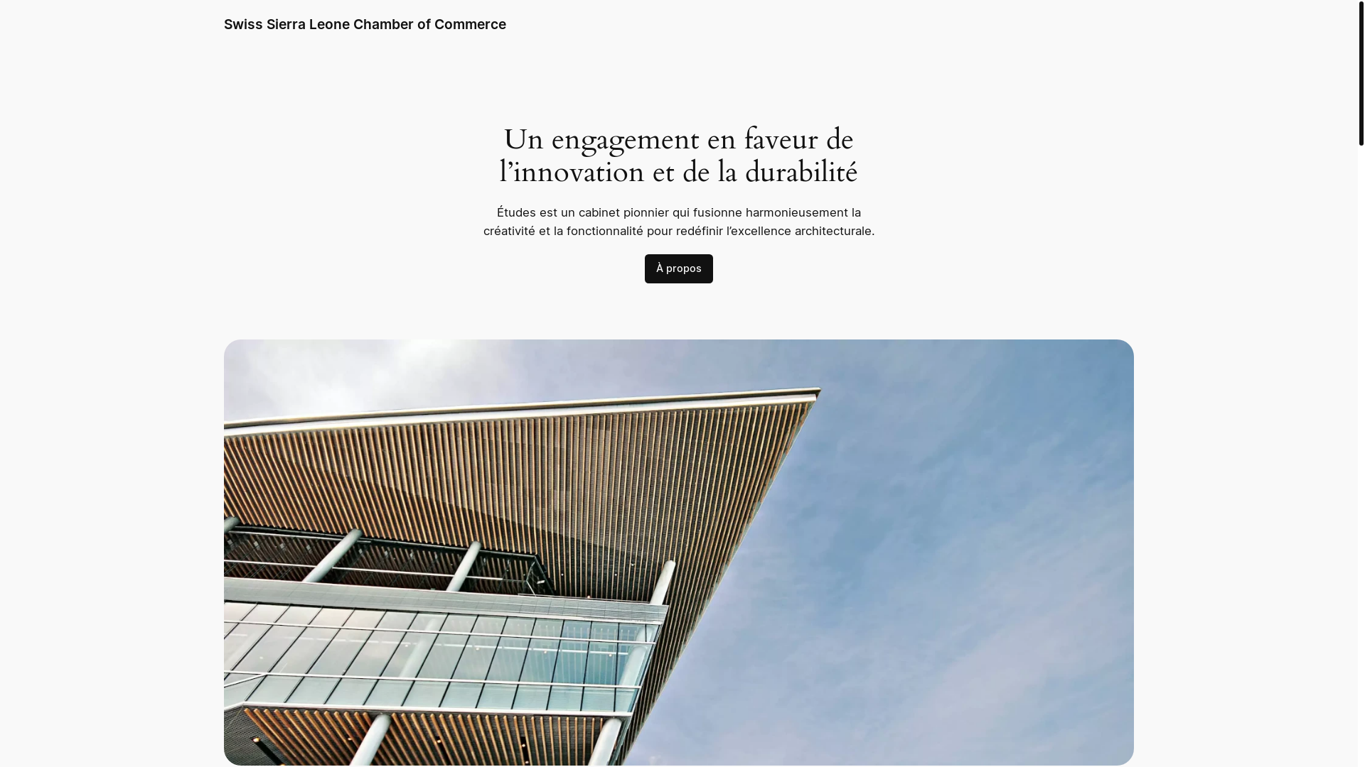 website screenshot of https://swiss-sl-chamber.ch/