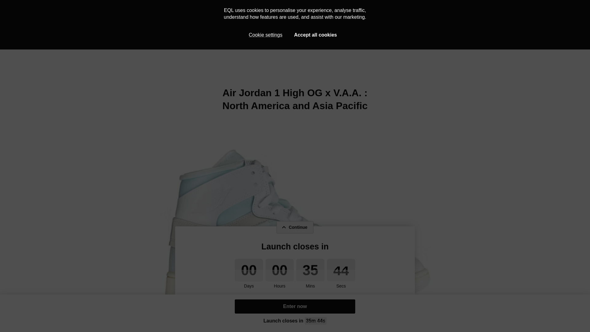 website screenshot of https://vaa.runfair.com/en-US/us/air-jordan-1-x-vaa-us-online