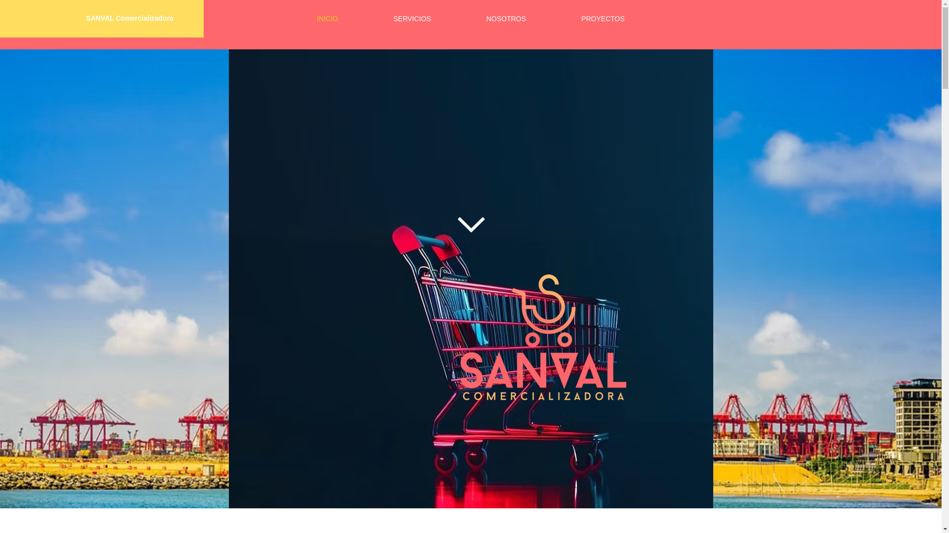 website screenshot of https://sanvalcomer.com/