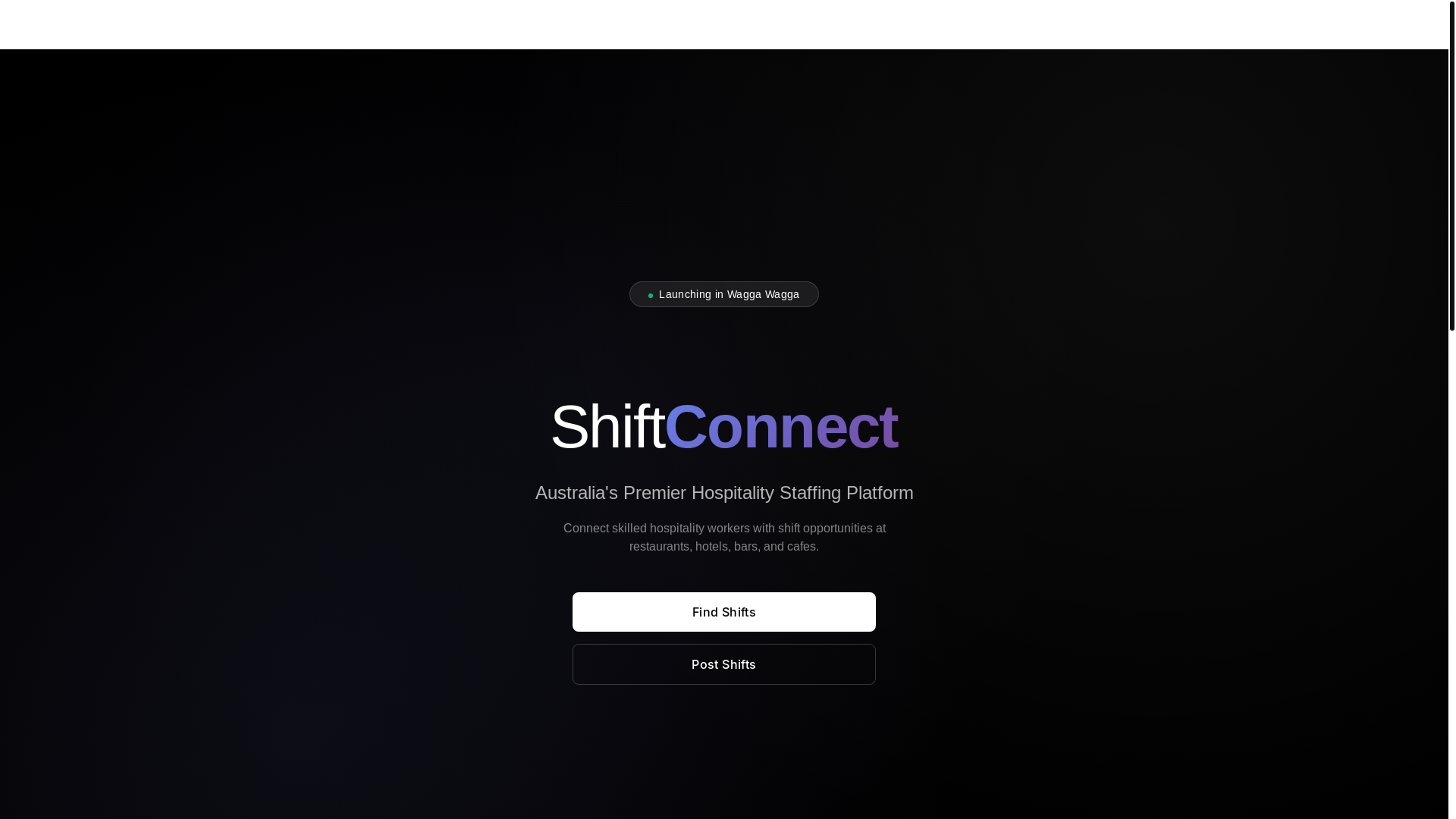 website screenshot of https://chefshift.pages.dev/