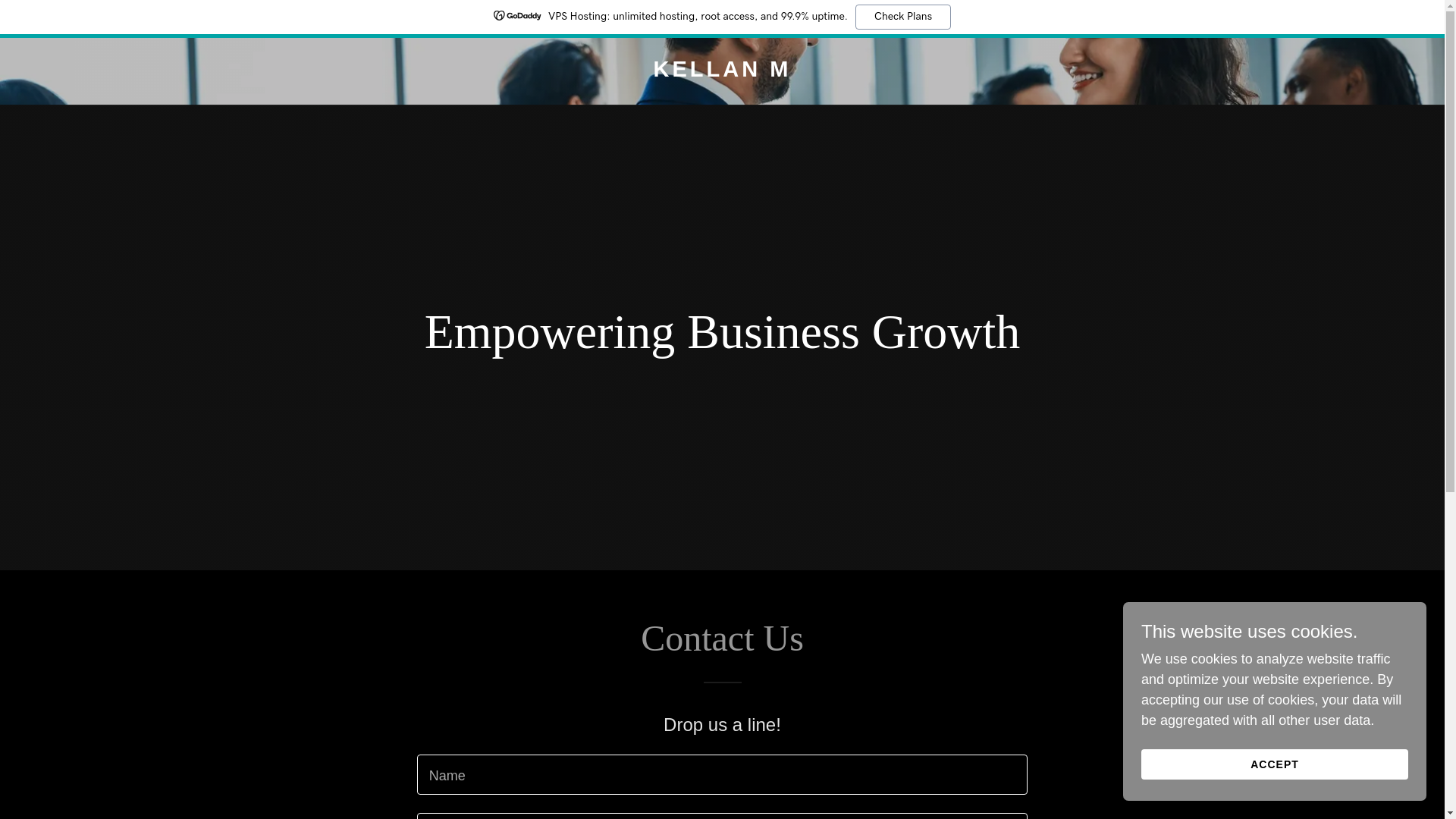 website screenshot of https://kellanm.com/