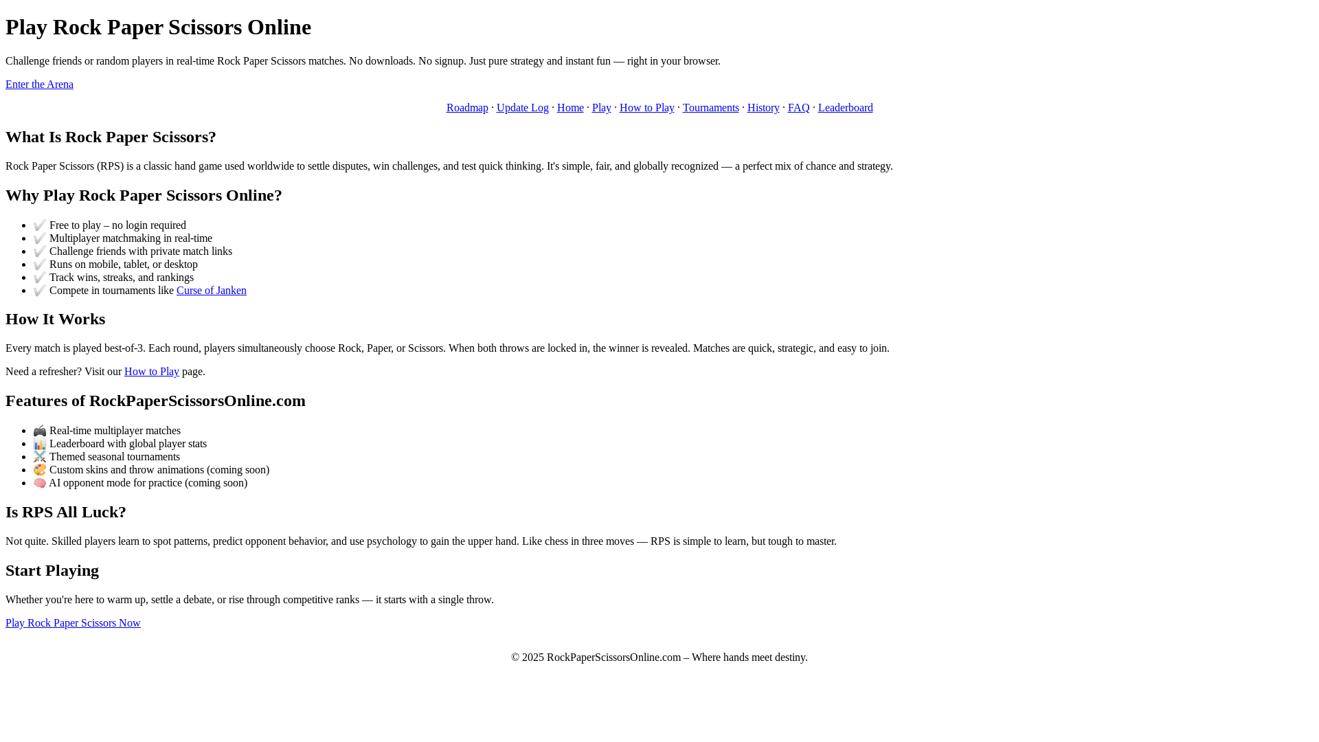 website screenshot of https://rockpaperscissorsonline.pages.dev/