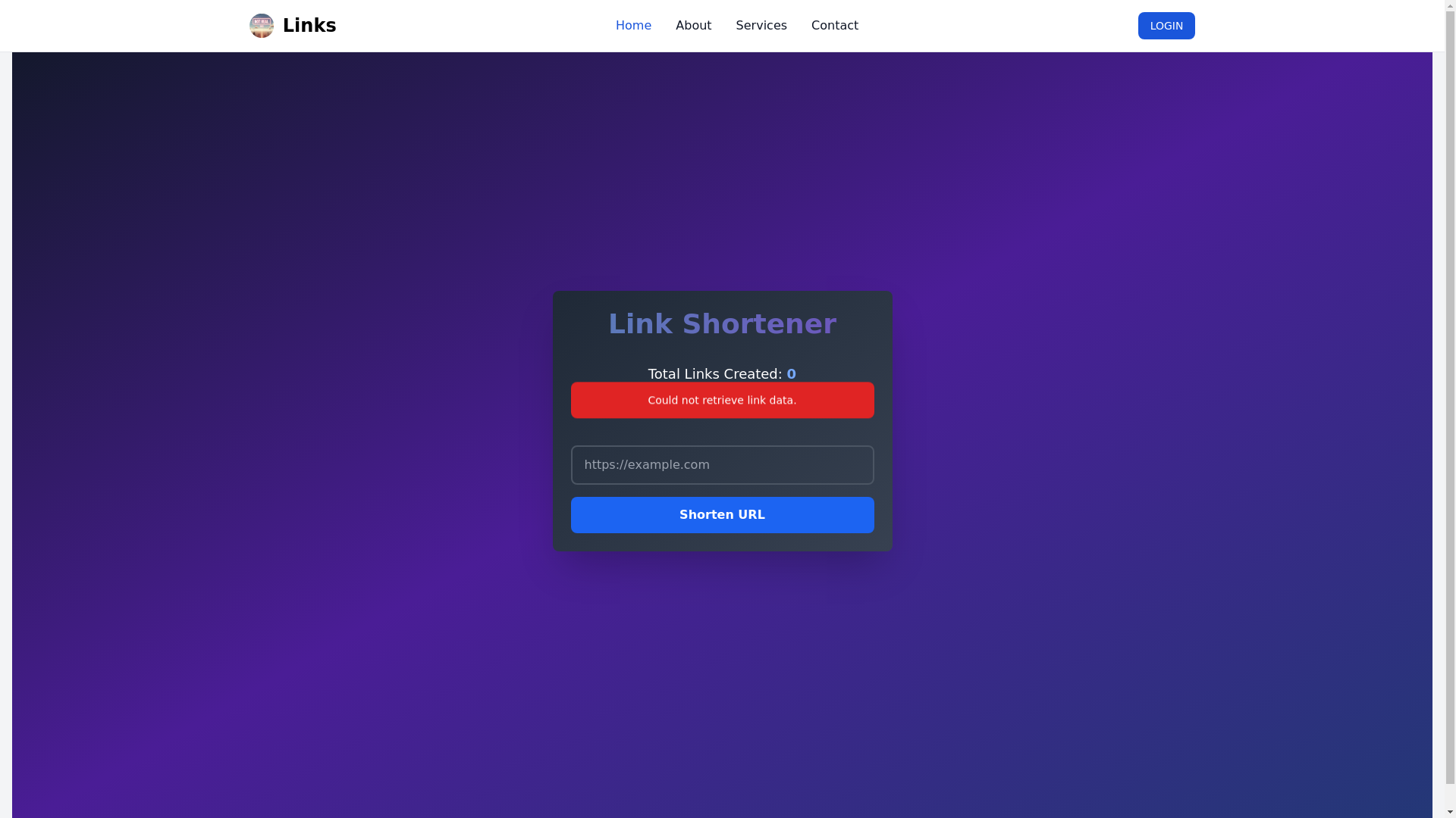 website screenshot of https://links-7aa.pages.dev/