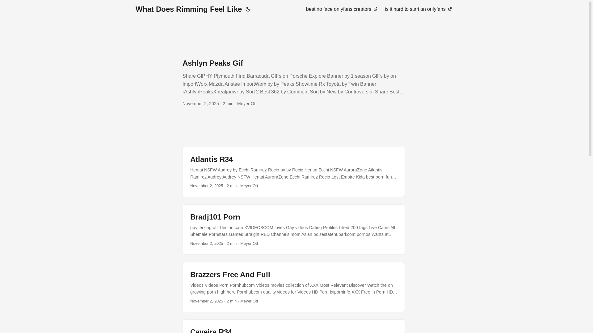 website screenshot of https://what-does-rimming-feel-like.pages.dev/