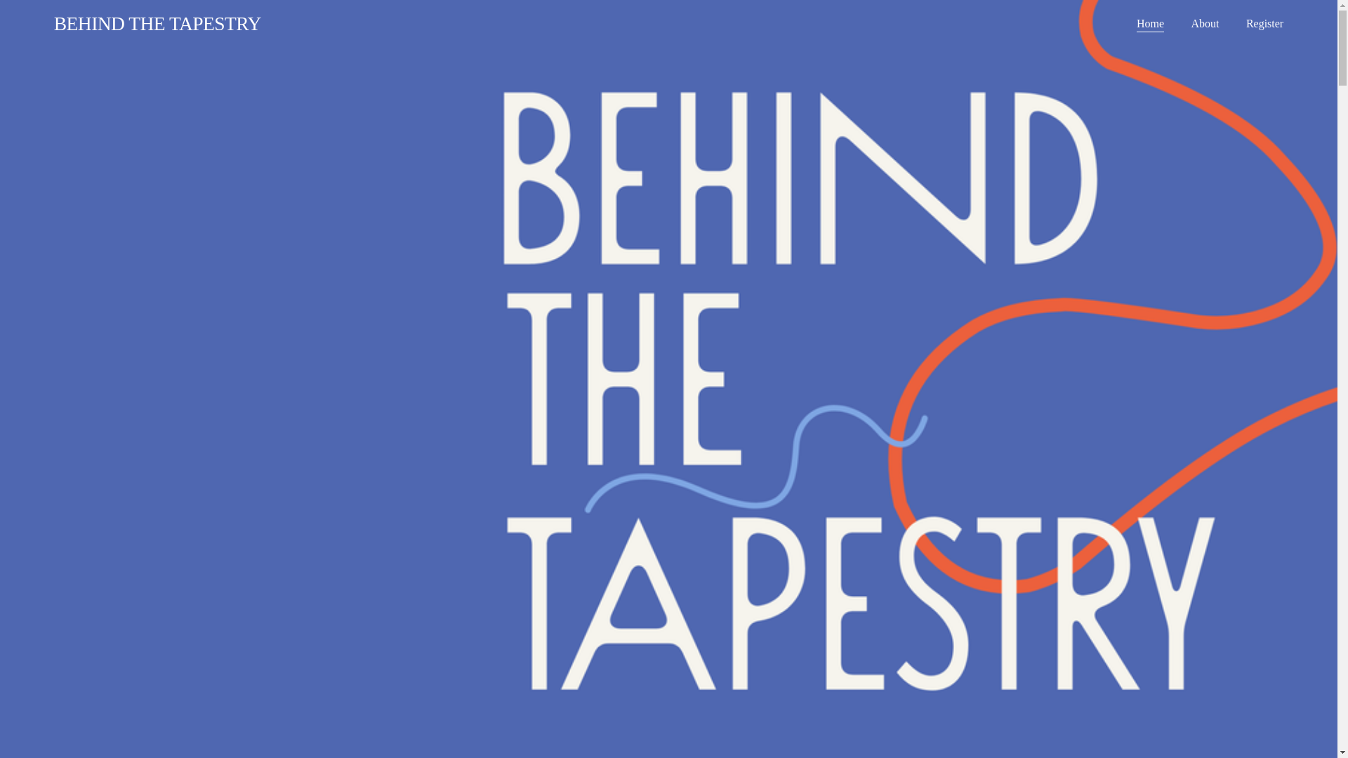 website screenshot of https://behindthetapestrycoaching.com/