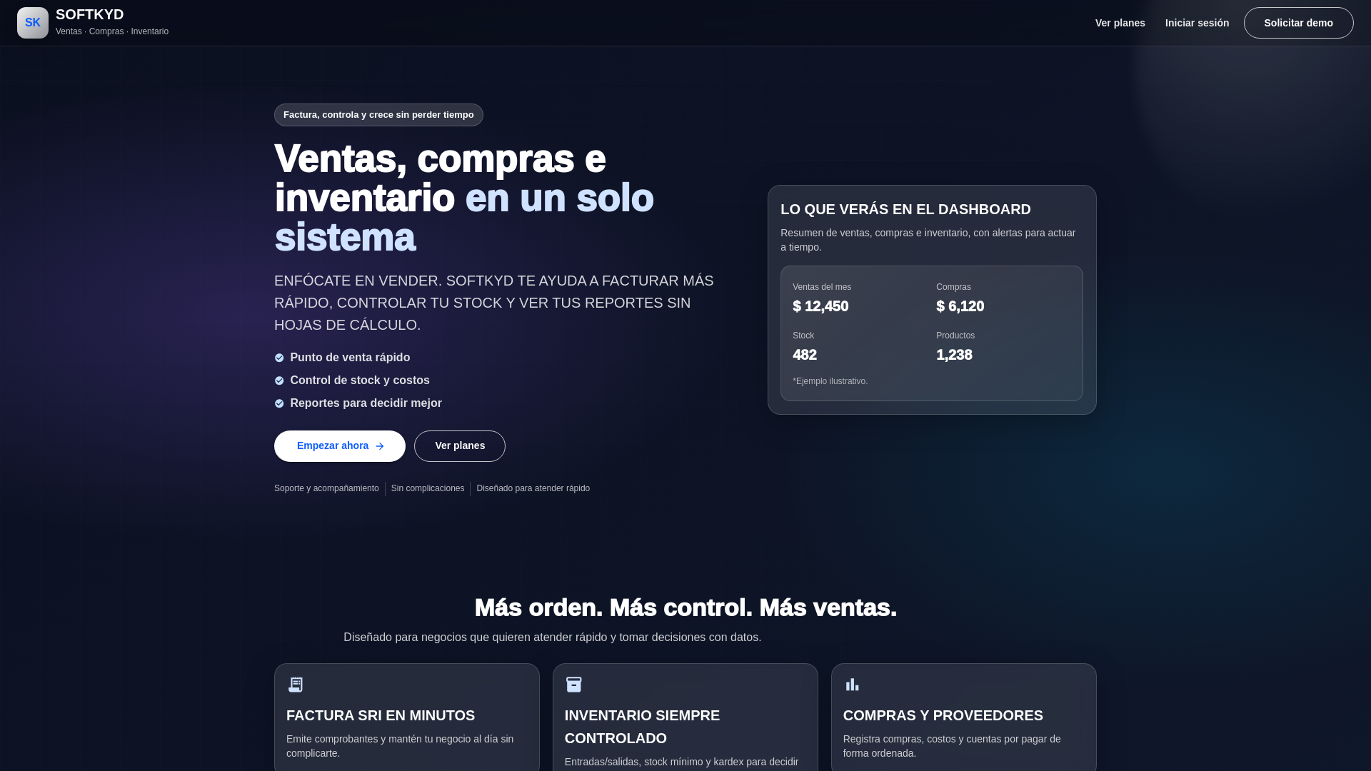 website screenshot of https://softkyd-app.pages.dev/