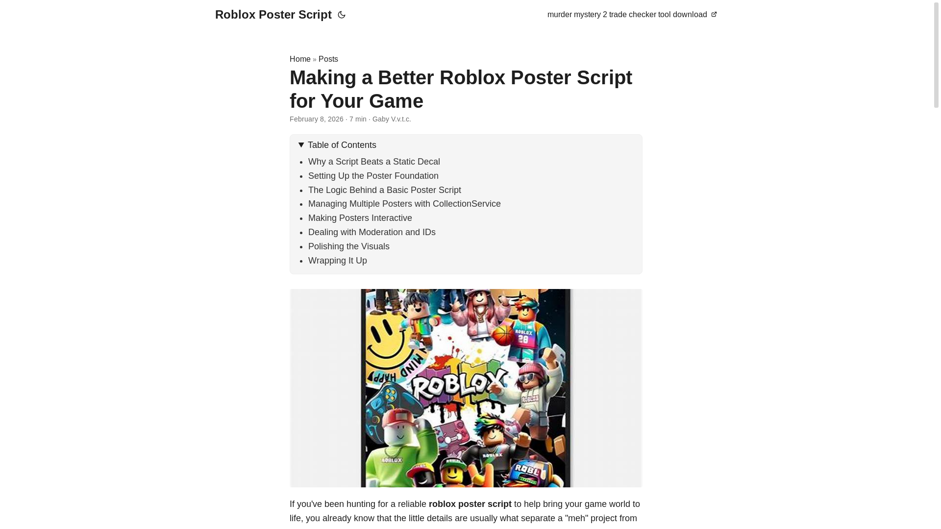 website screenshot of https://roblox-poster-script.pages.dev/