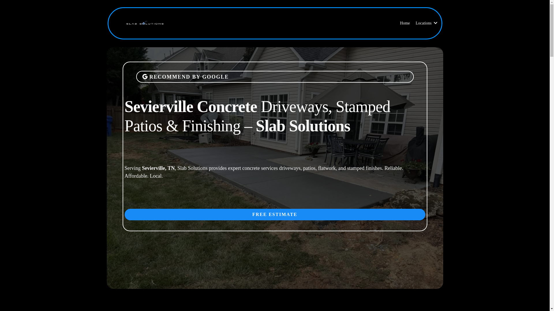 website screenshot of https://seviervilleslabsolutions.com/