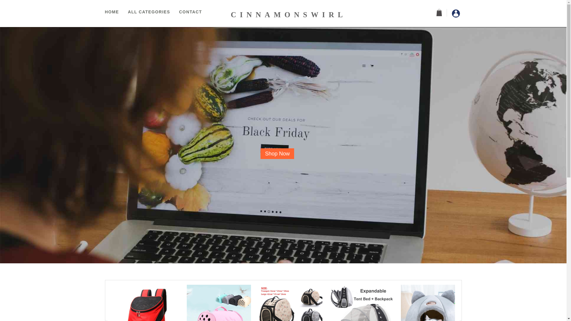 website screenshot of https://cinnamonswirl.top/