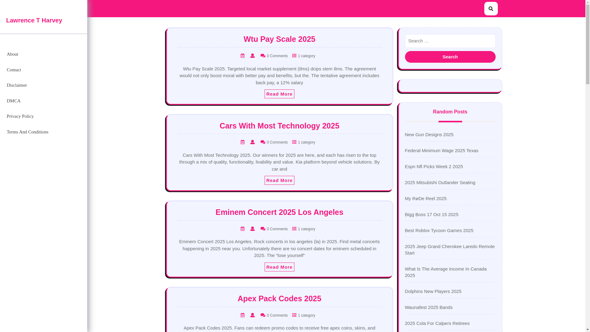 website screenshot of https://lawrencetharveyp.pages.dev/