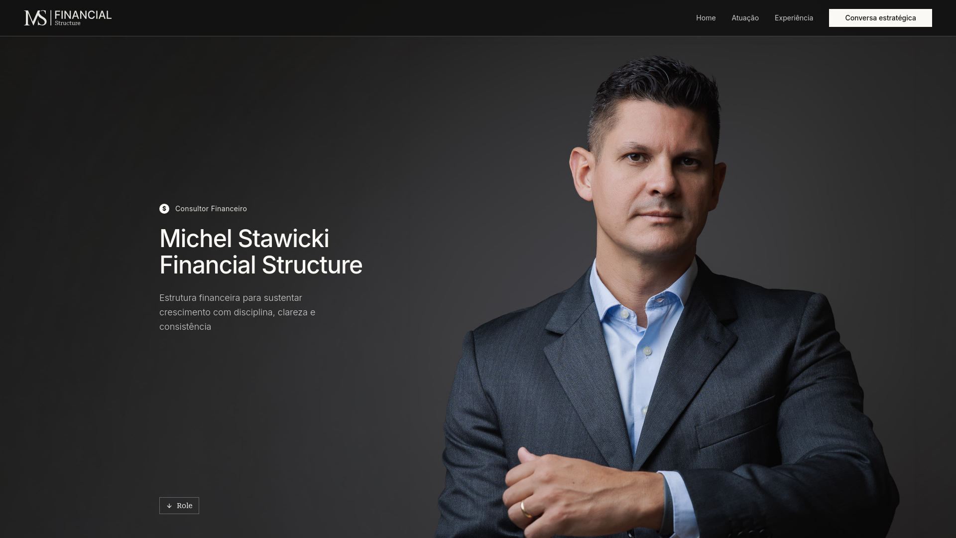 website screenshot of https://msfinancialstructure.com
