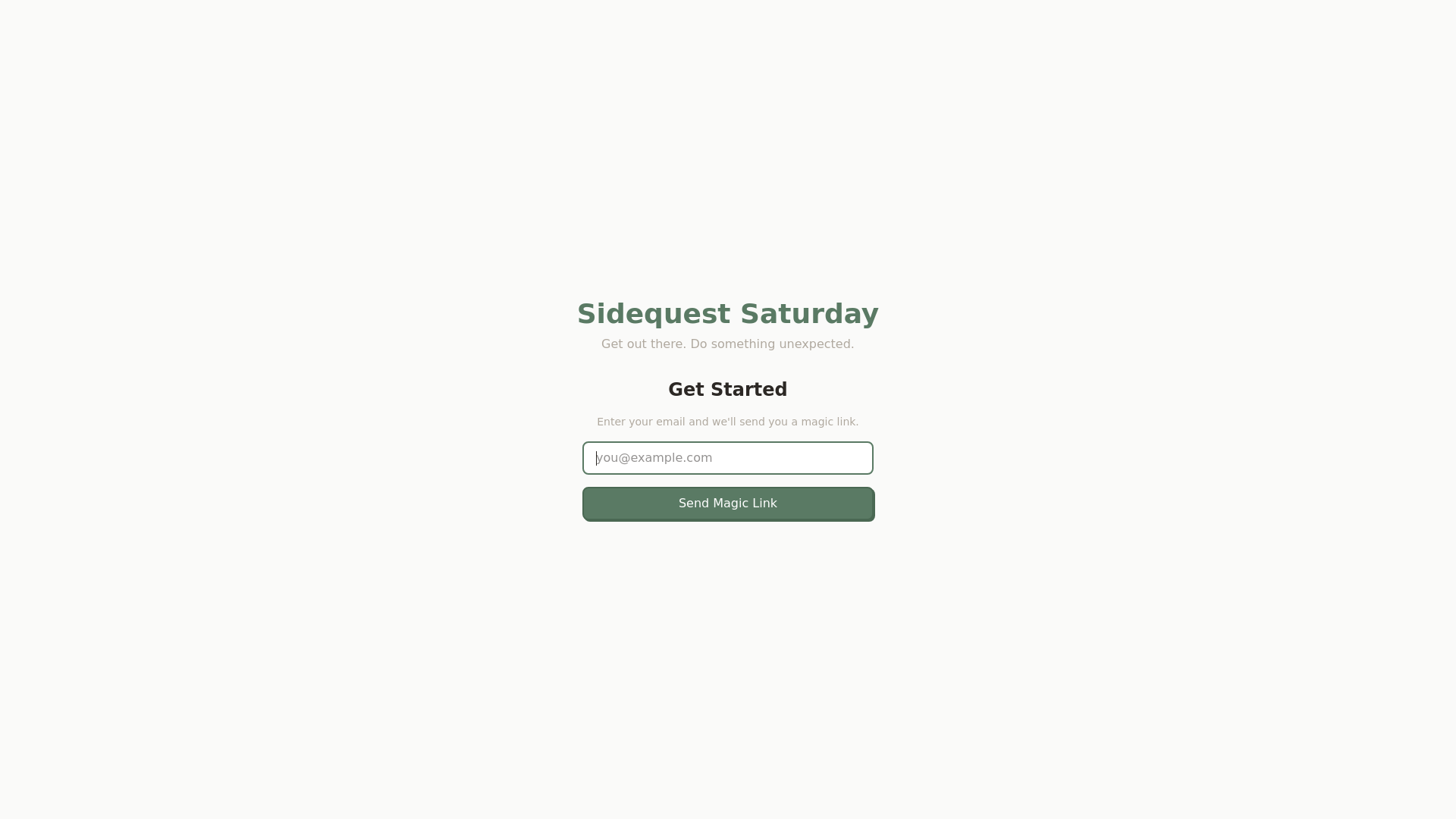 website screenshot of https://sidequest-saturday.pages.dev/