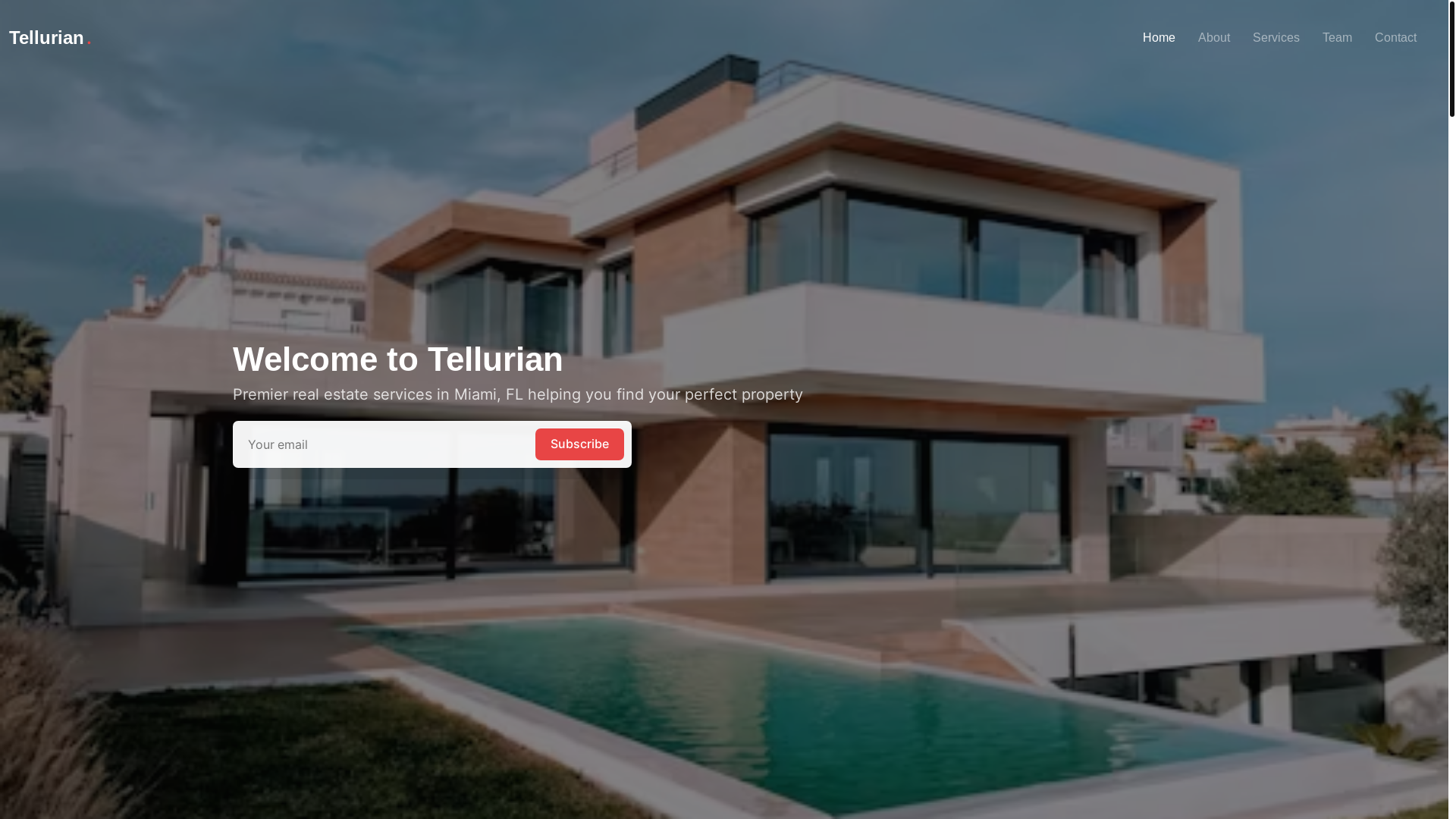 website screenshot of https://tell-urian.com/