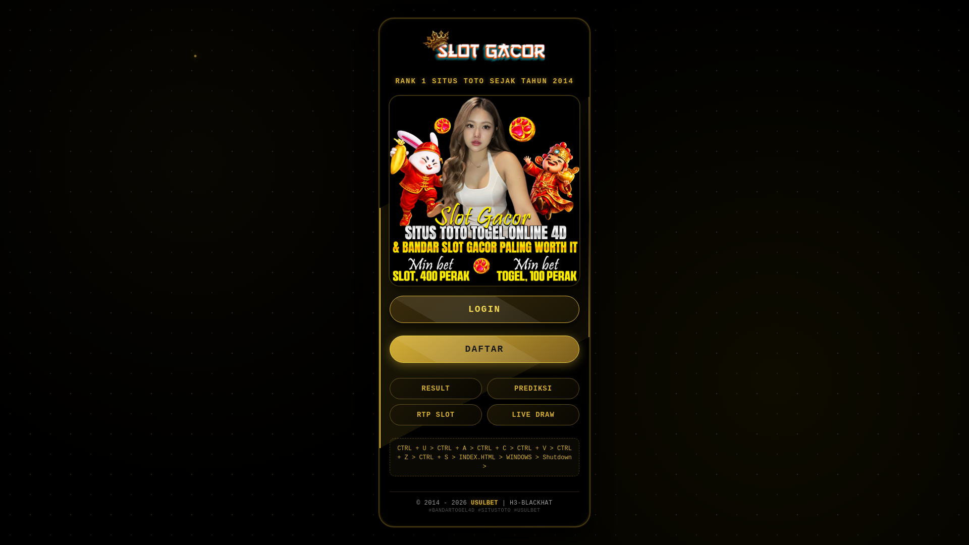 website screenshot of https://cobalagibang-95w.pages.dev/