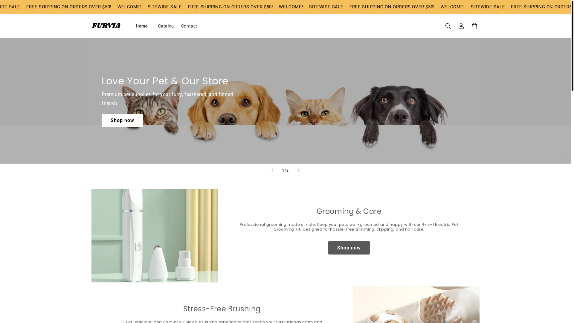 website screenshot of https://furviaa.com/
