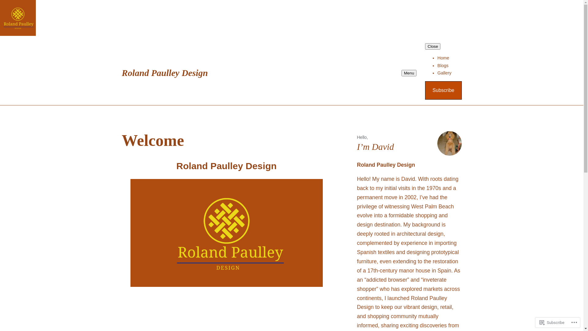 website screenshot of https://rolandpaulley.design/
