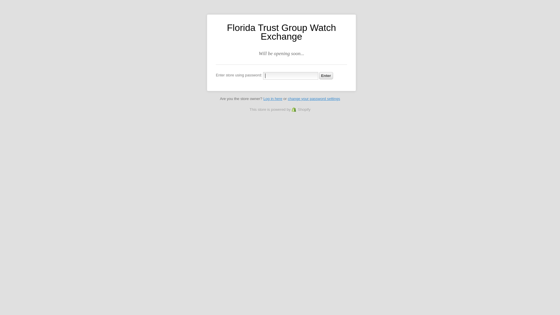 website screenshot of https://flordatrustgroupwatchexchange.com/