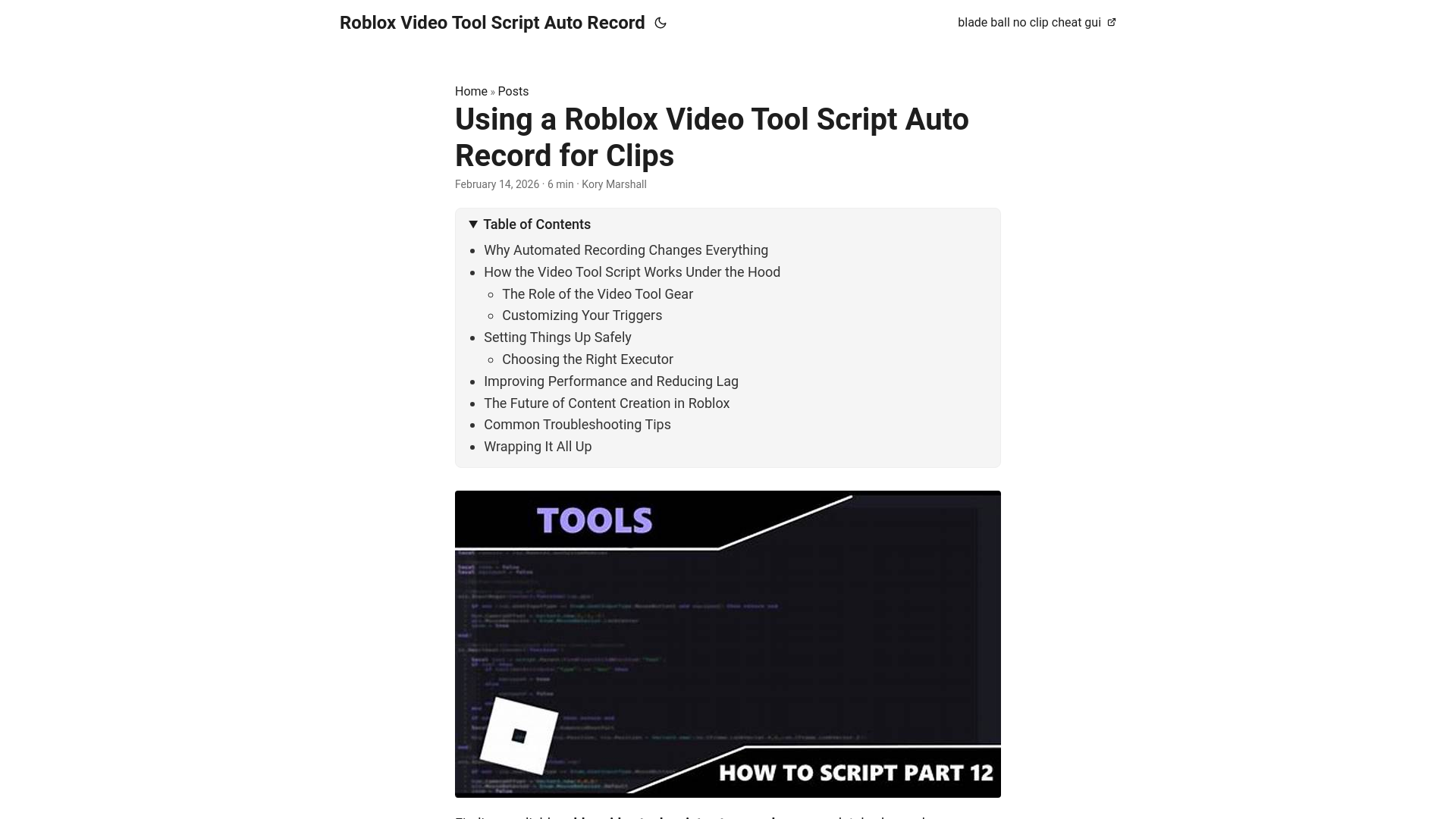 website screenshot of https://roblox-video-tool-script-auto-record.pages.dev/