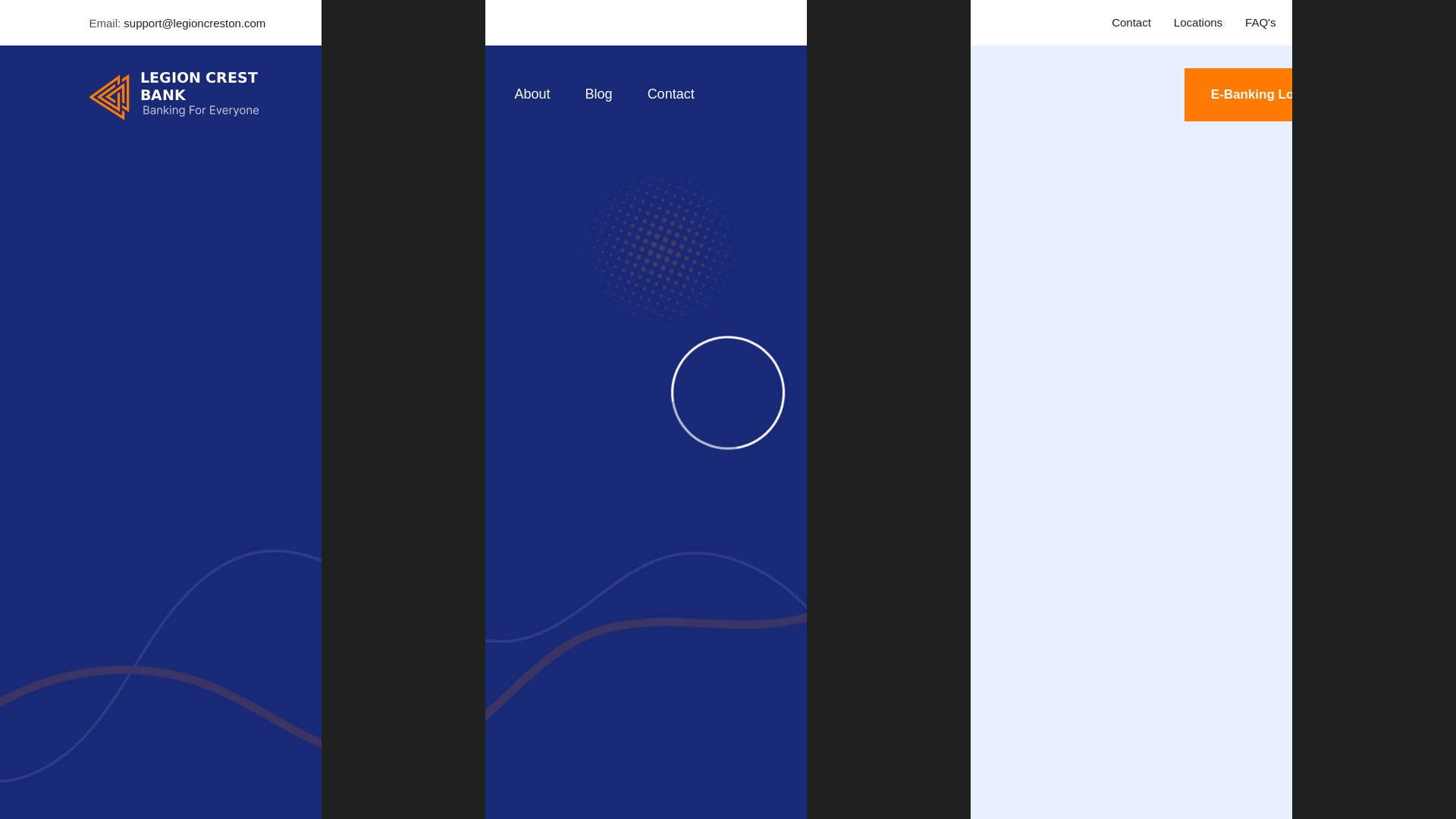 website screenshot of https://legioncreston.com/