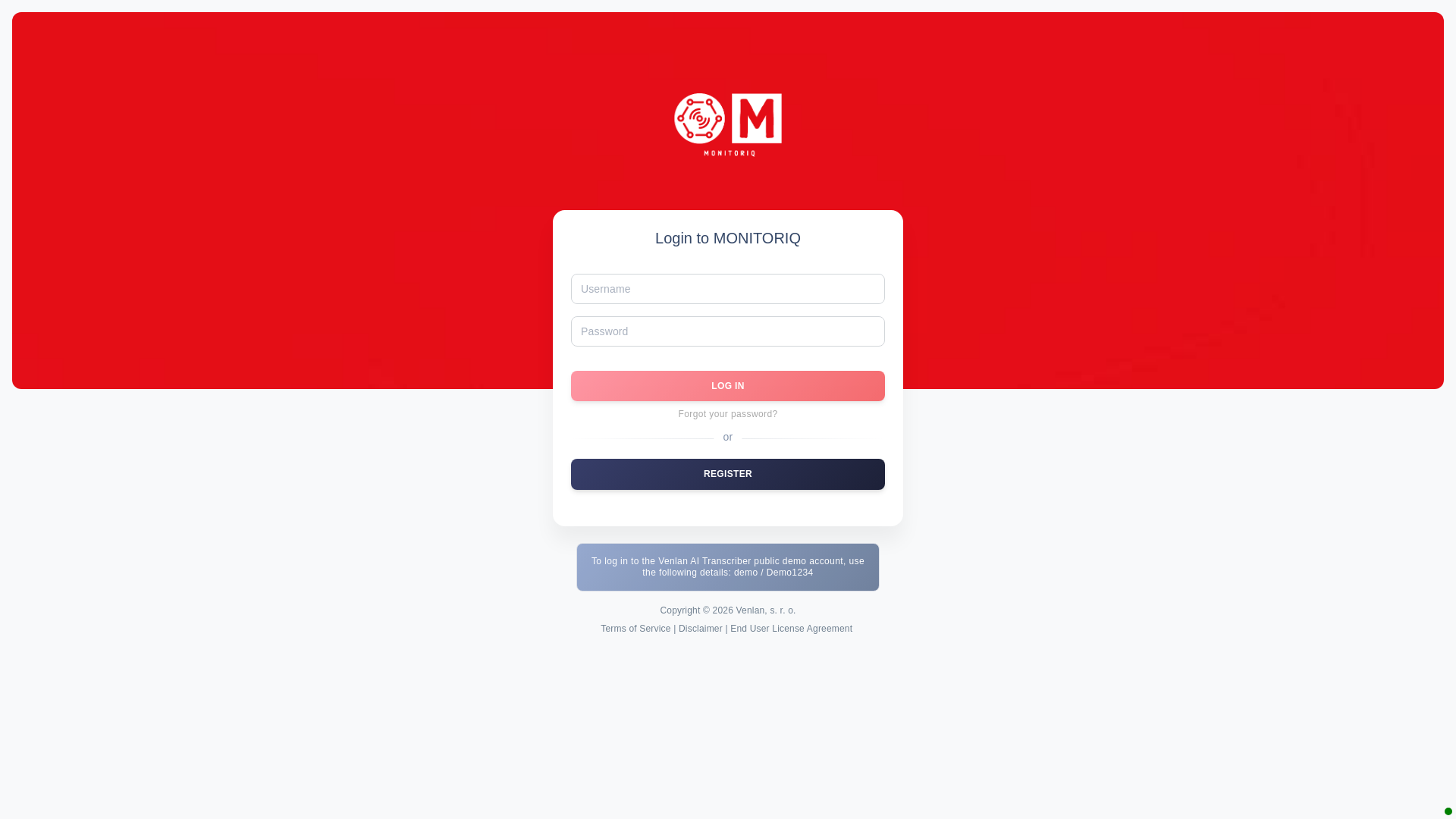 website screenshot of https://monitoriq-dashboard.pages.dev/