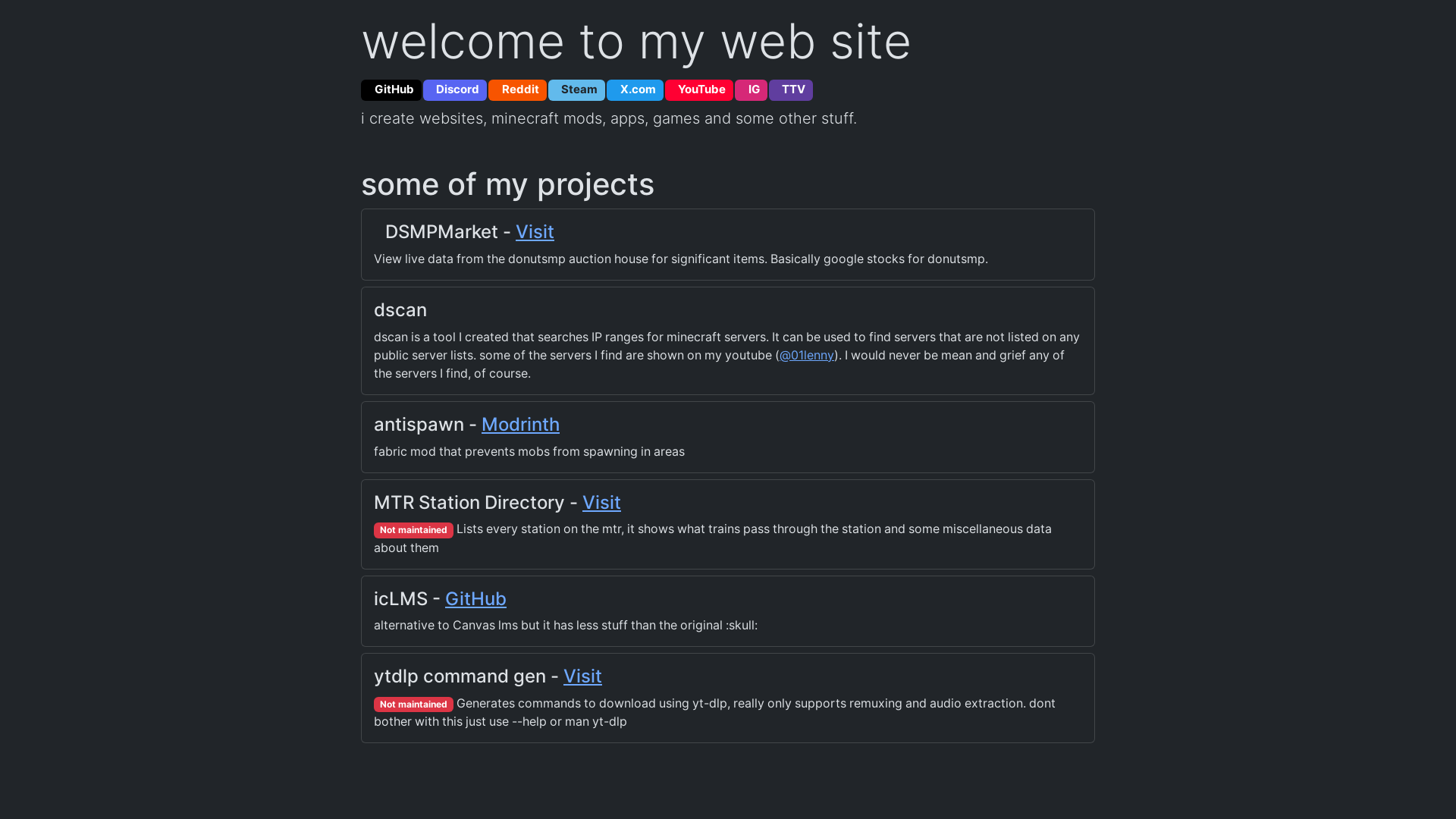 website screenshot of https://lenny-website.pages.dev/