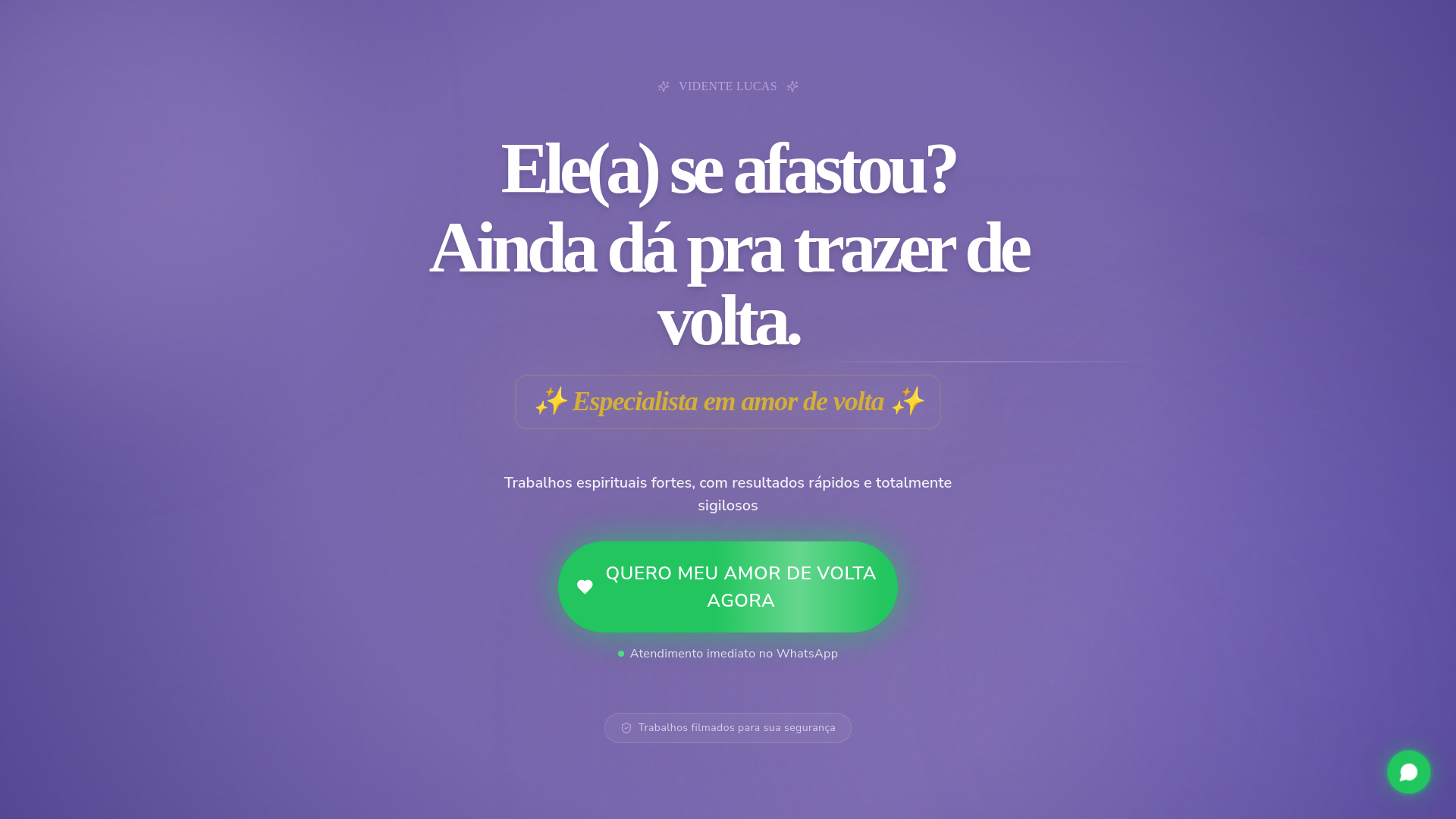website screenshot of https://templodivinodaluz.com.br
