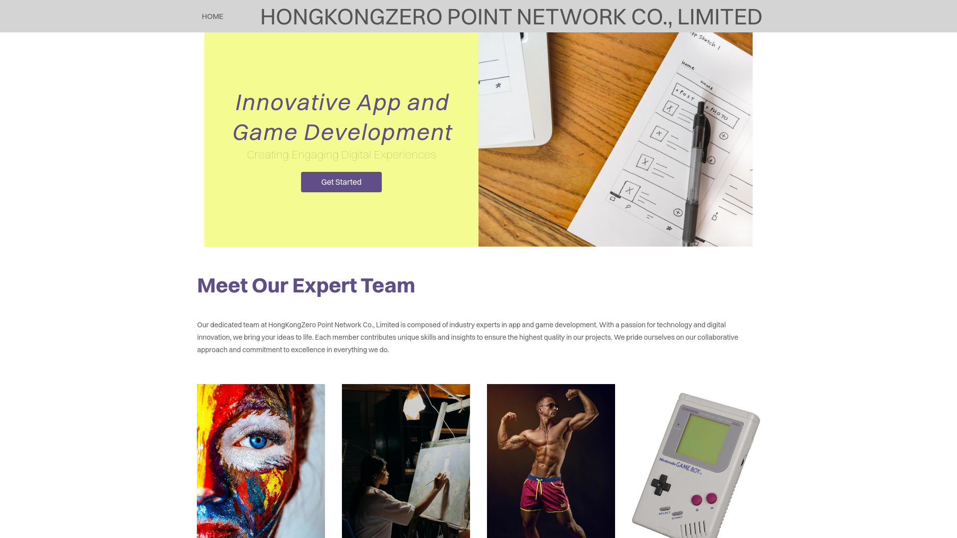 website screenshot of https://zeropointnetworkhk.com