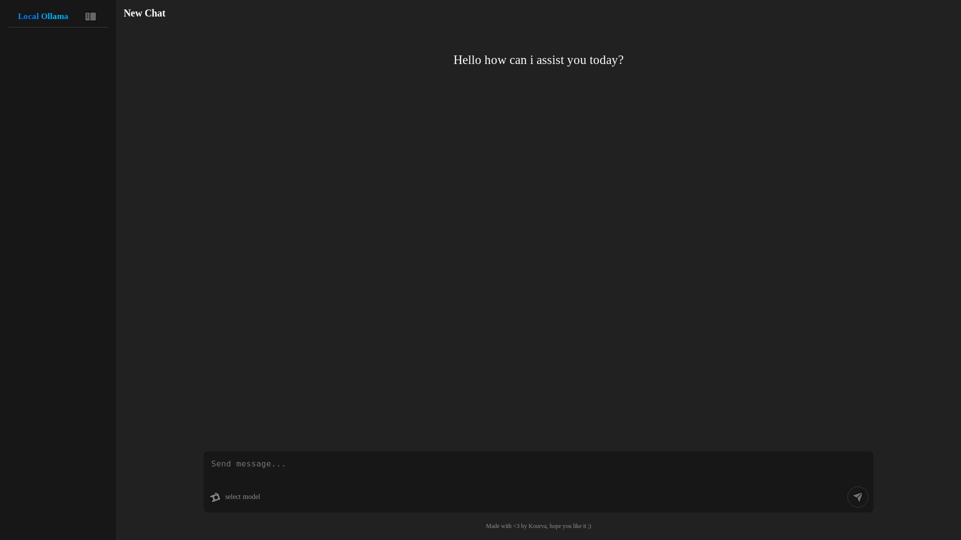 website screenshot of https://localollama.pages.dev/