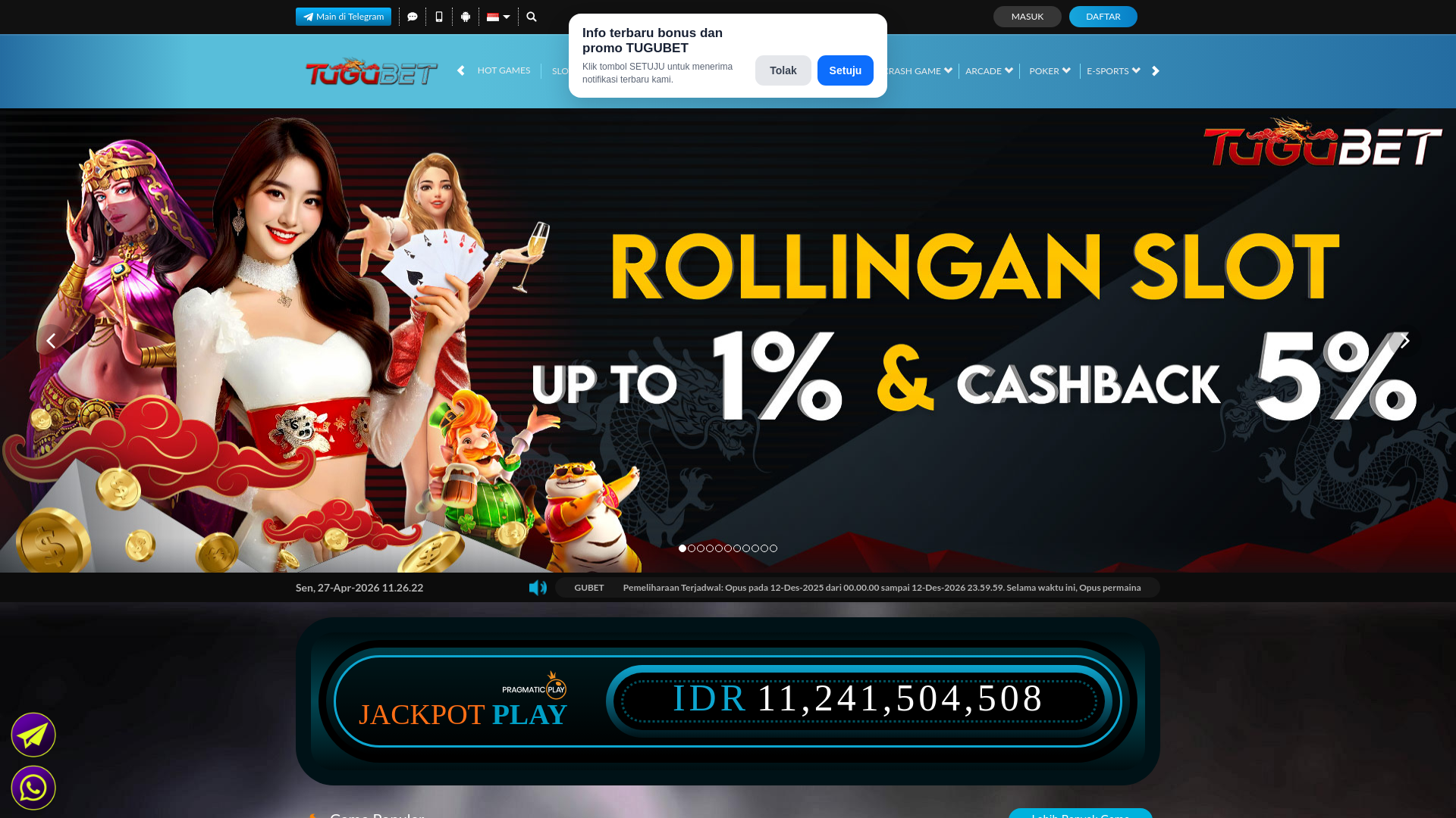 website screenshot of https://tugubetsvip.top/