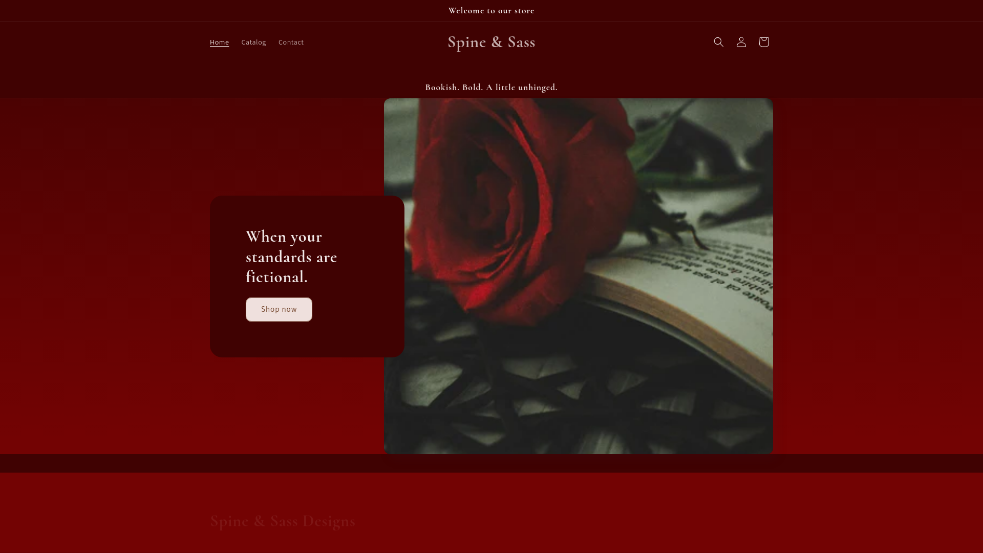 website screenshot of https://spineandsassco.com/