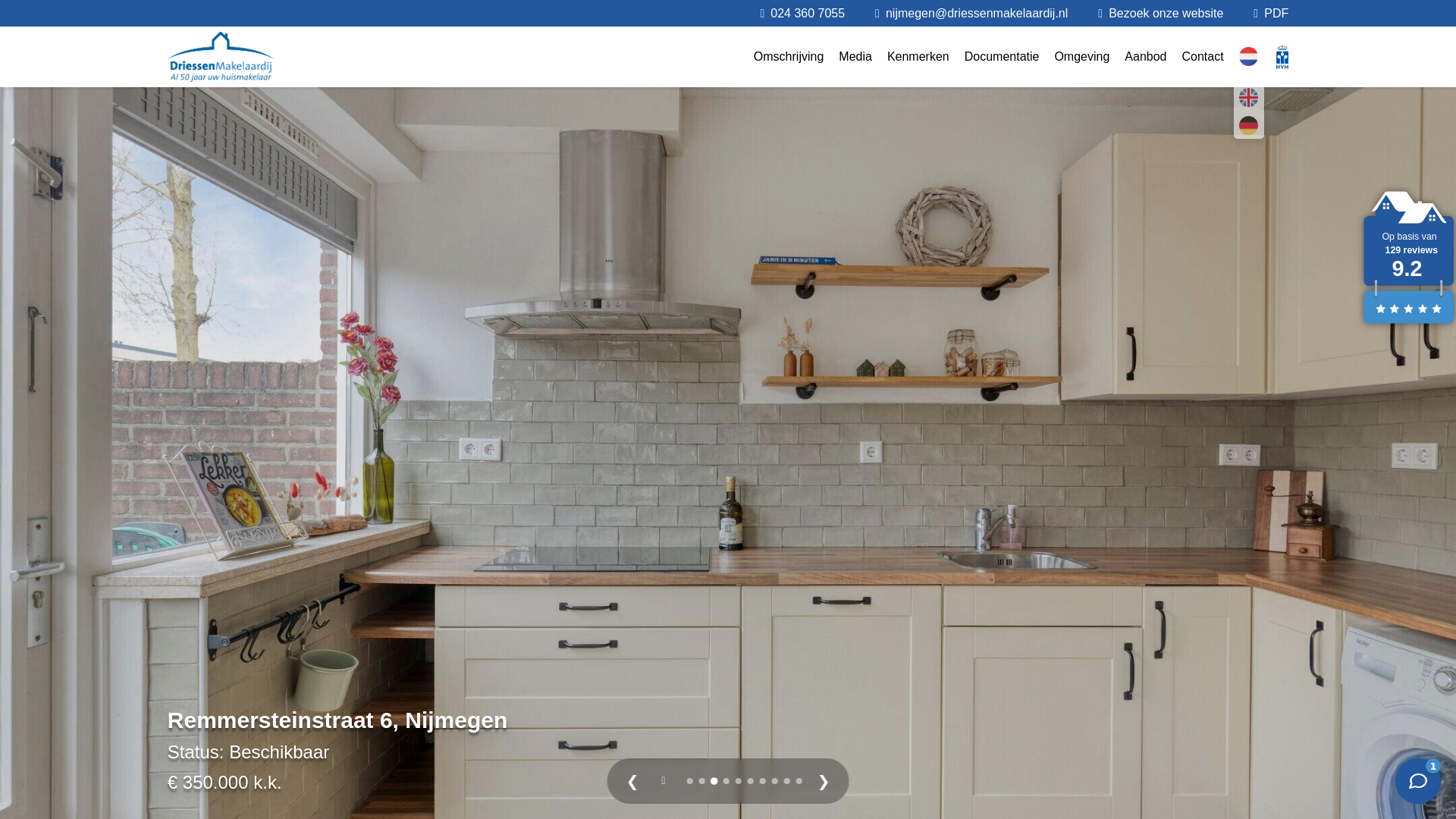 website screenshot of https://remmersteinstraat6.nl/