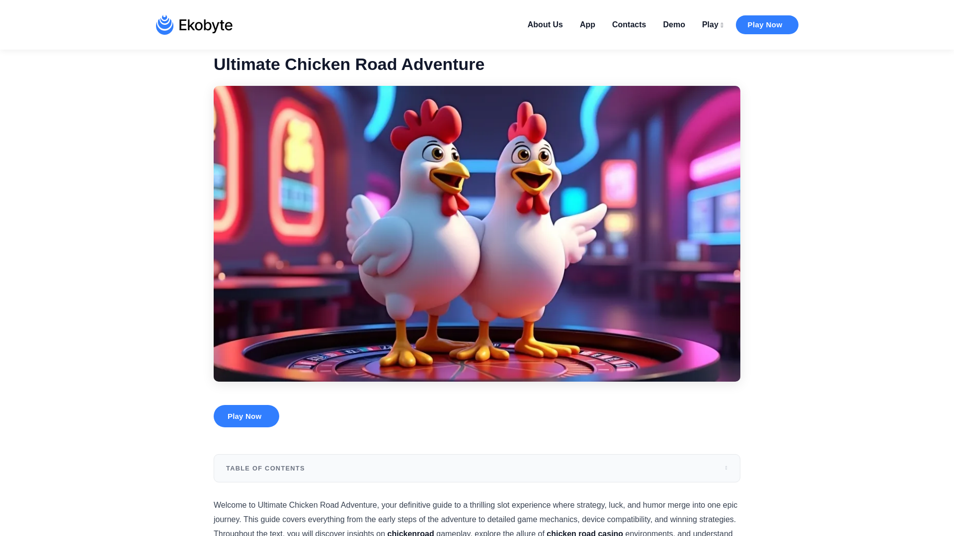 website screenshot of https://ekobyte-theme-test.pages.dev/