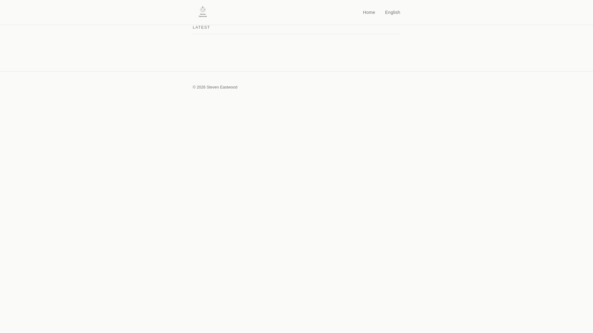 website screenshot of https://steveneastwood-site.pages.dev/
