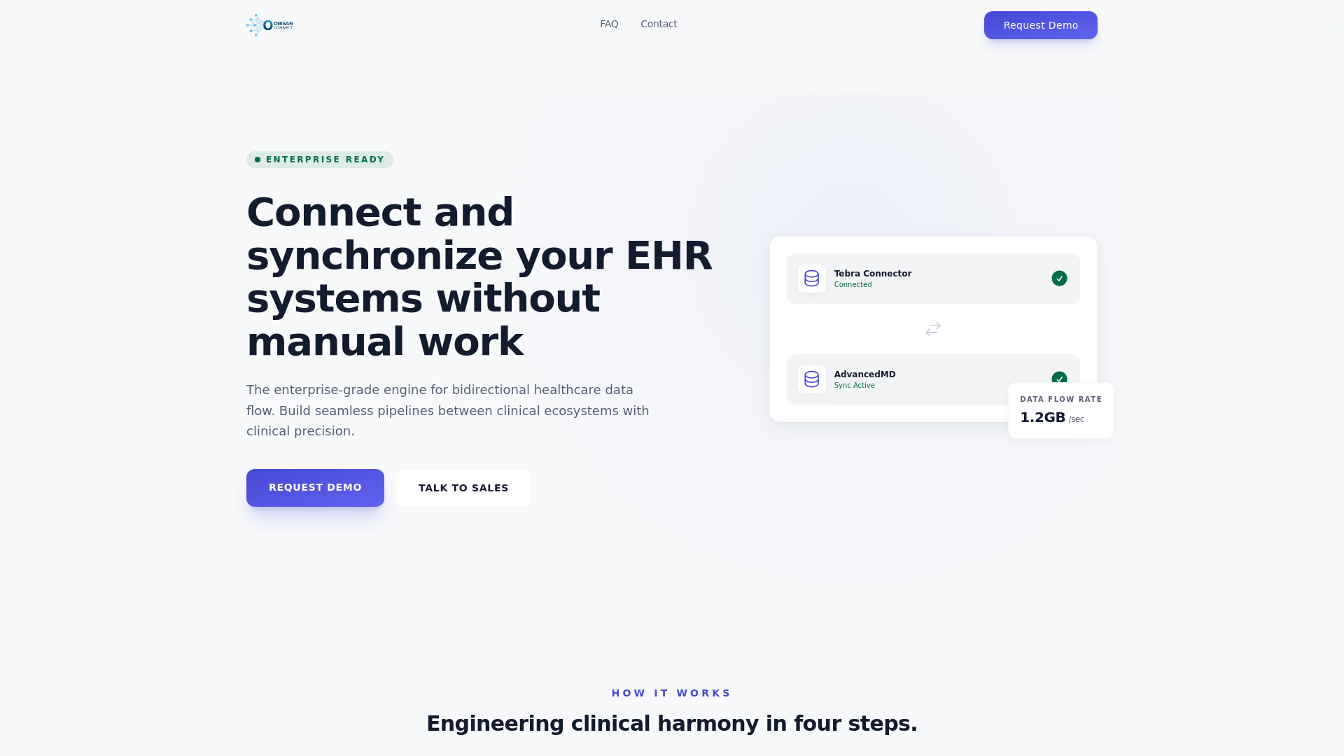 website screenshot of https://orisanconnect.com