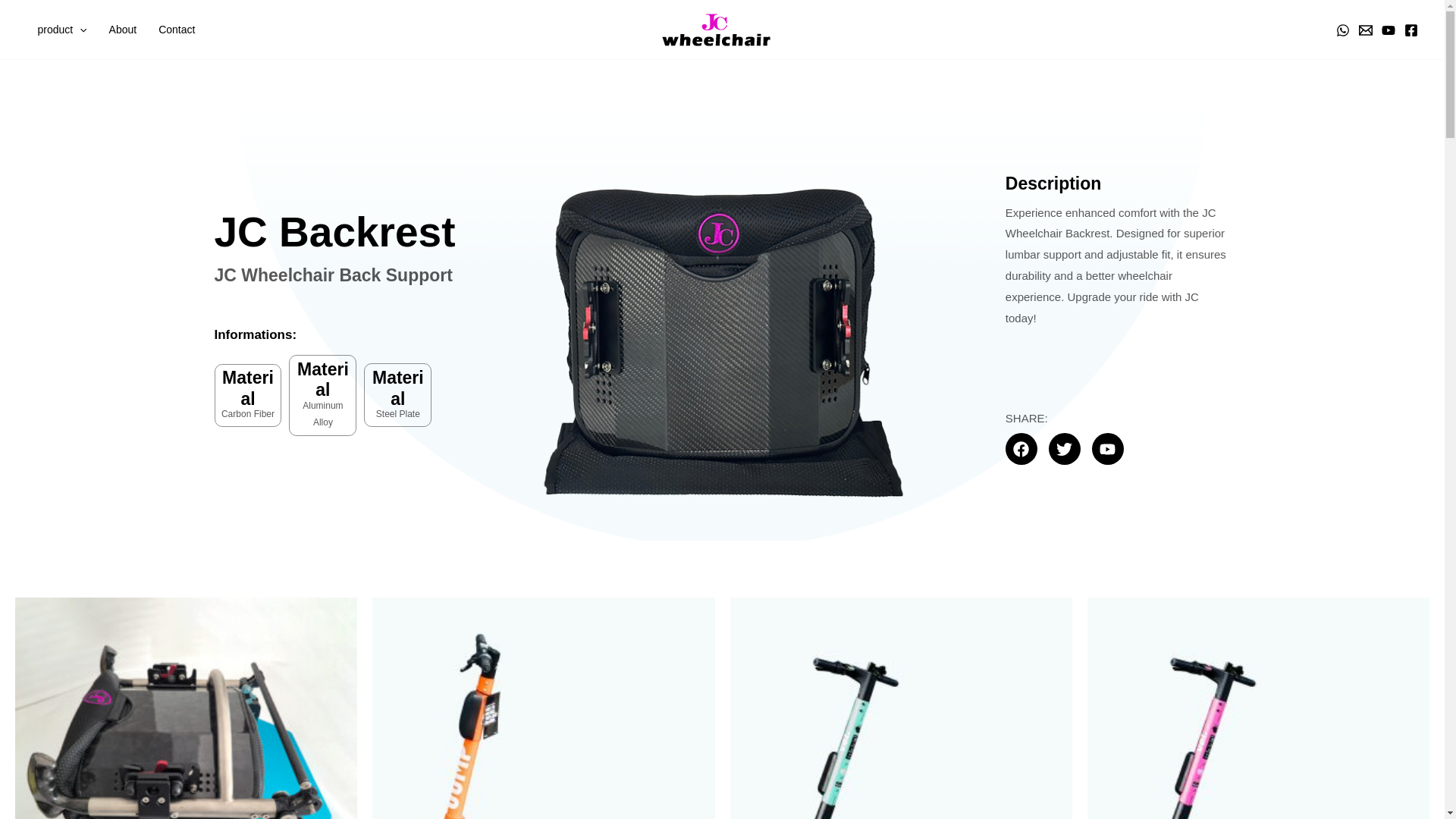 website screenshot of https://jcwheelchair.com/