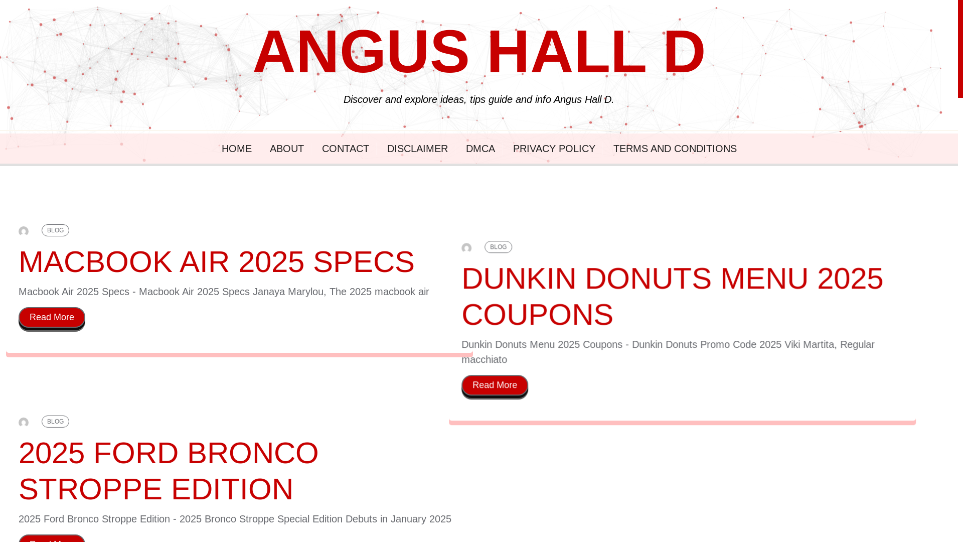 website screenshot of https://angushalld.pages.dev/