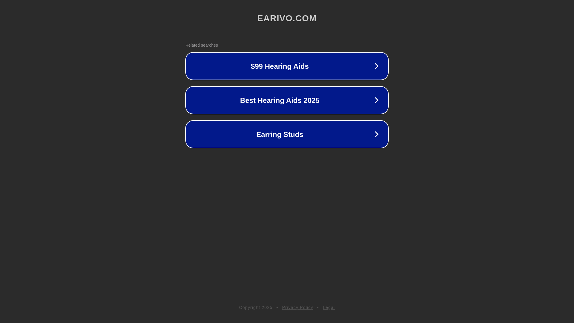 website screenshot of https://earivo.com/