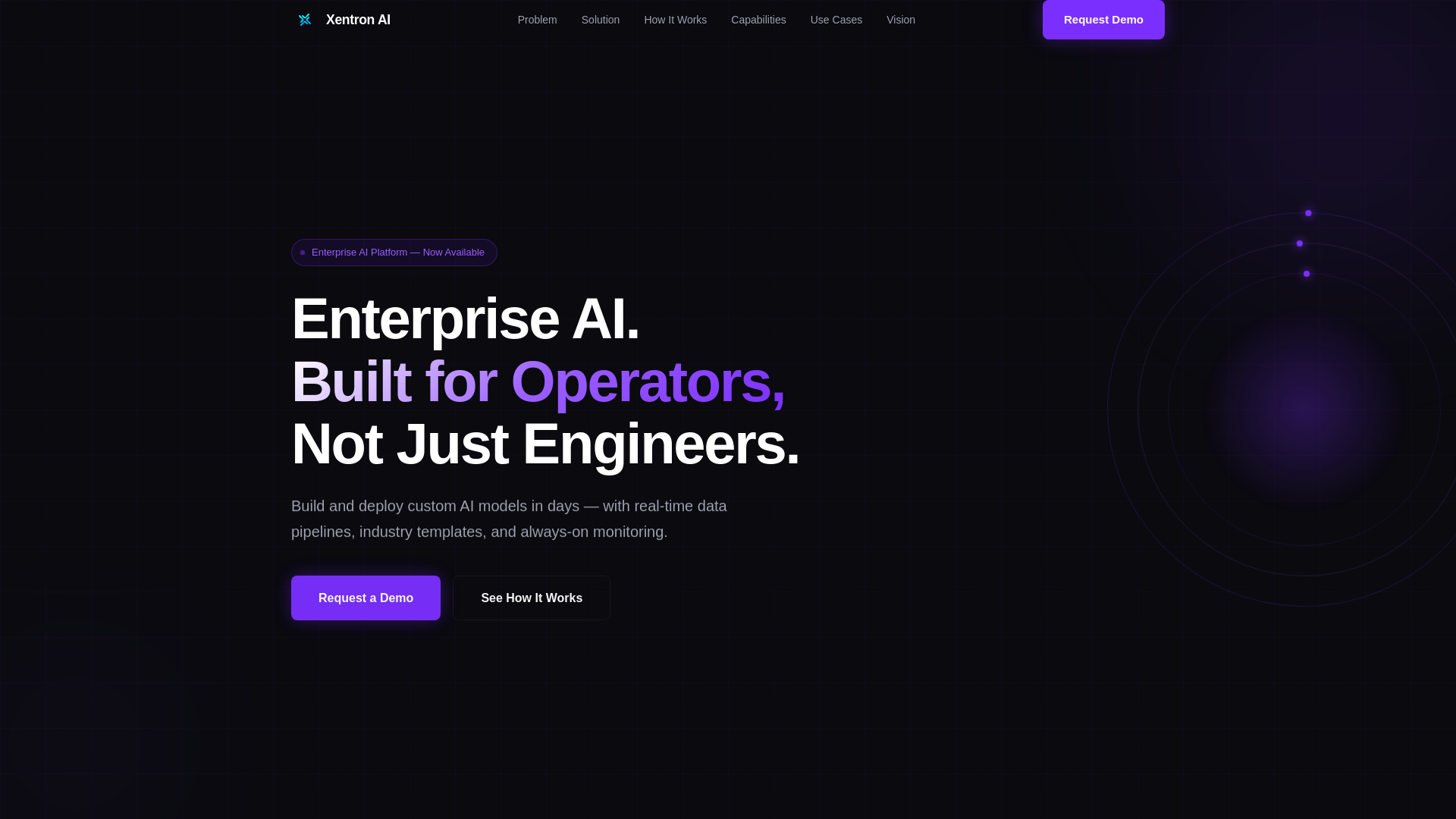 website screenshot of https://xentronlabs.fun