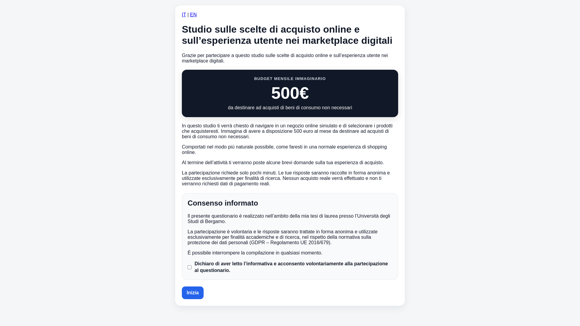 website screenshot of https://shoplabexperiment.site/