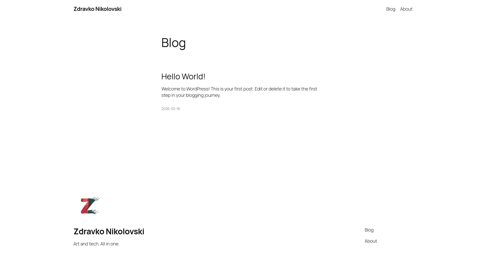 website screenshot of https://zdravkonikolovski.com/