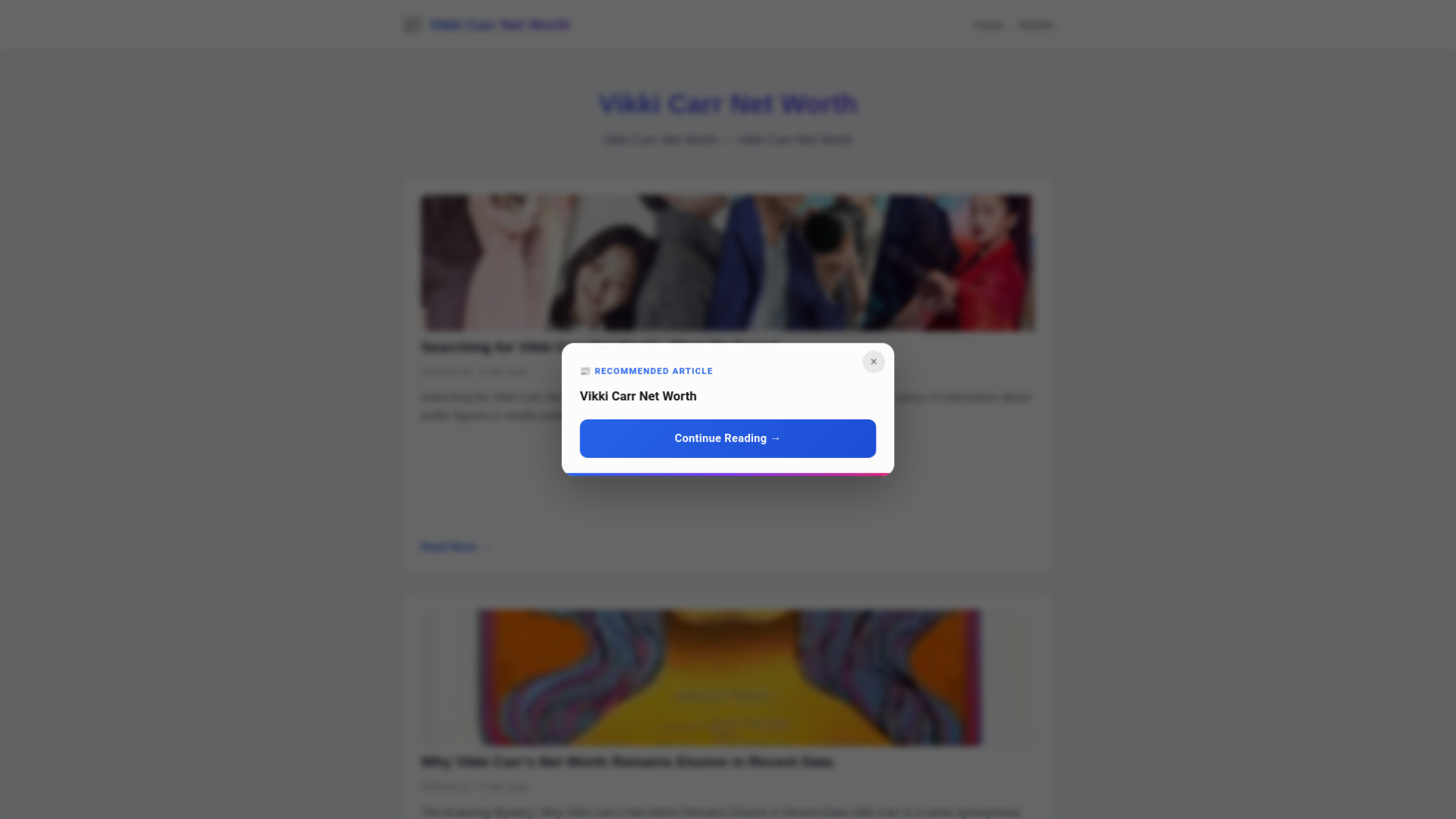 website screenshot of https://vikki-carr-net-worth.pages.dev/
