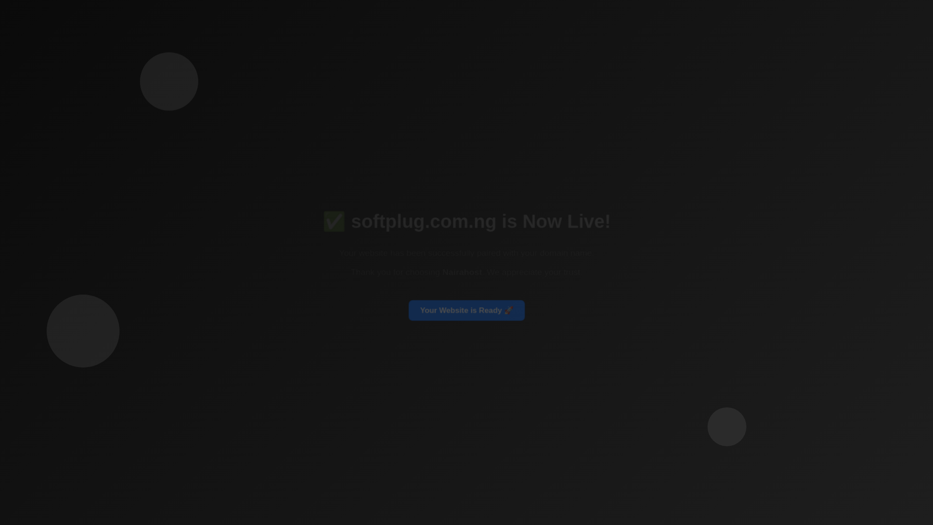website screenshot of https://softplug.com.ng/
